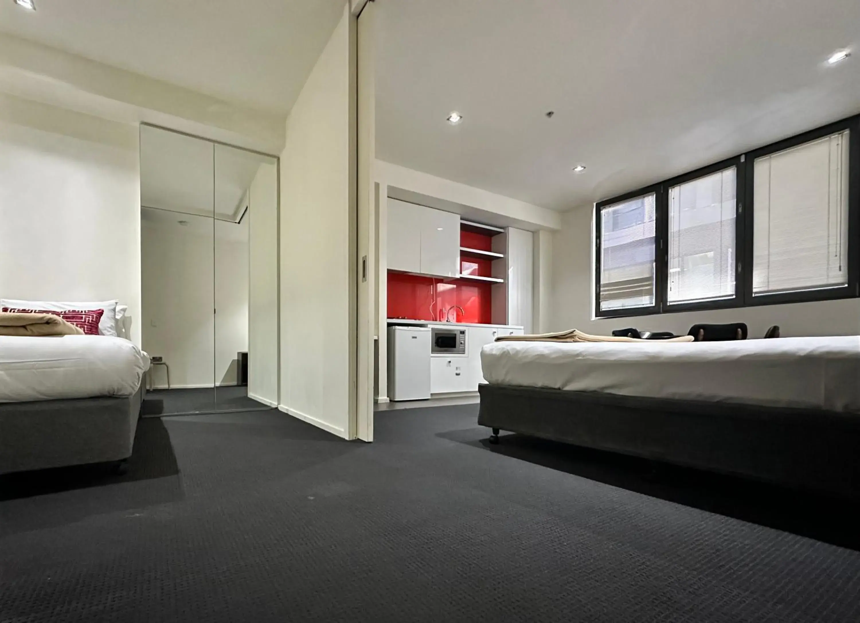 Photo of the whole room, Bed in City Edge on Elizabeth Apartment Hotel