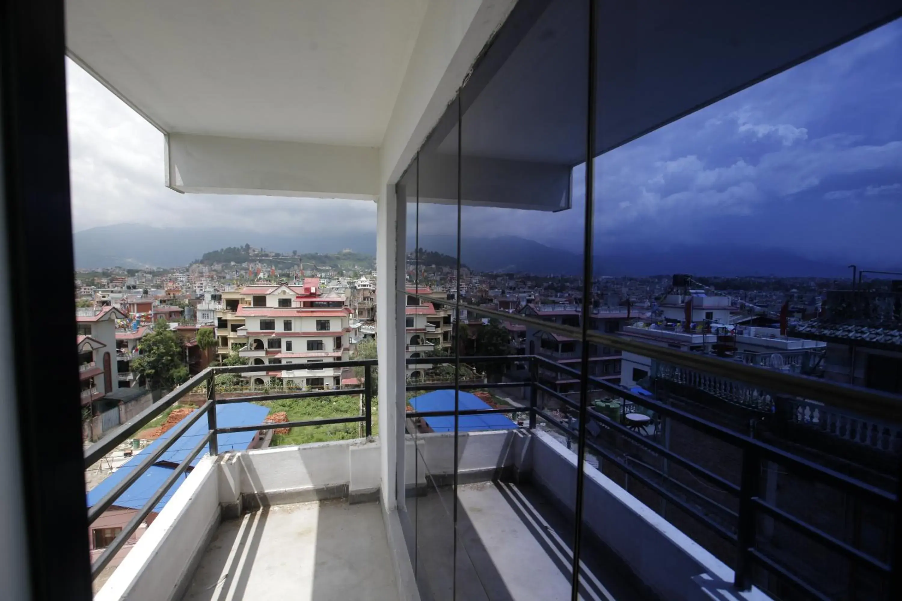 Balcony/Terrace in The Boudha Inn