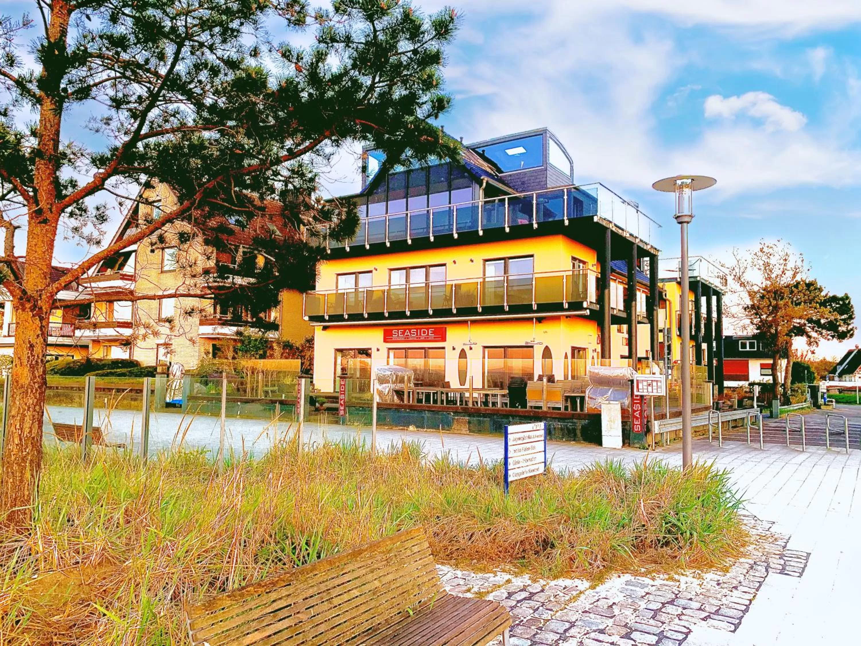 Property building in Seaside-Strandhotel