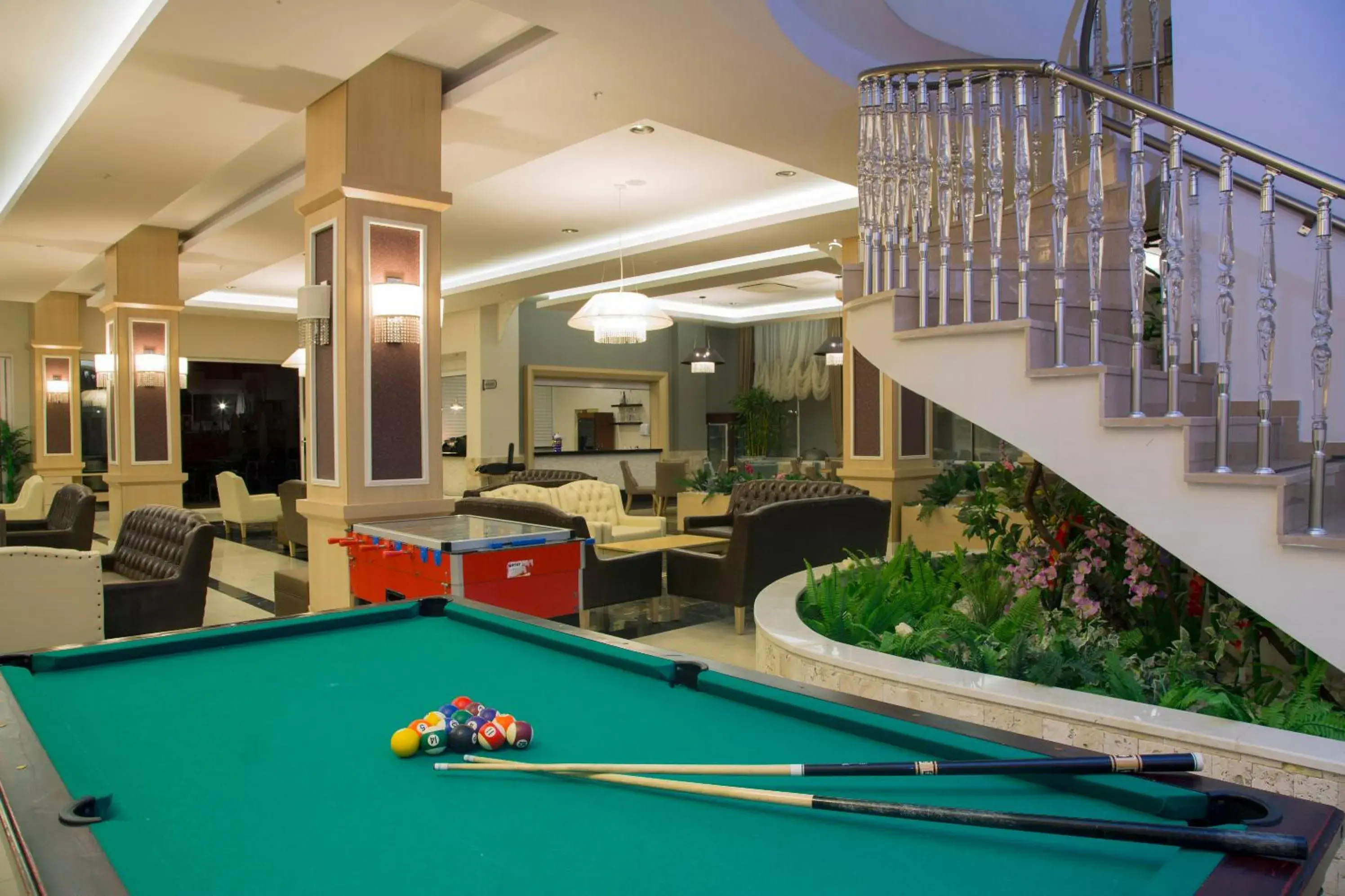 Billiards in Merve Sun Hotel & SPA