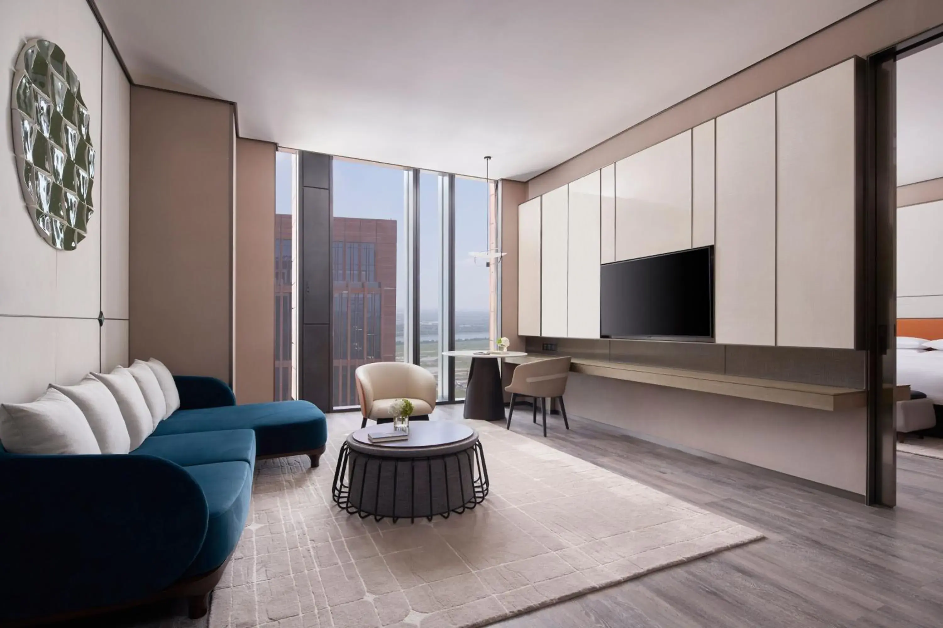 Living room, Seating Area in Tianjin Marriott Hotel National Convention and Exhibition Center