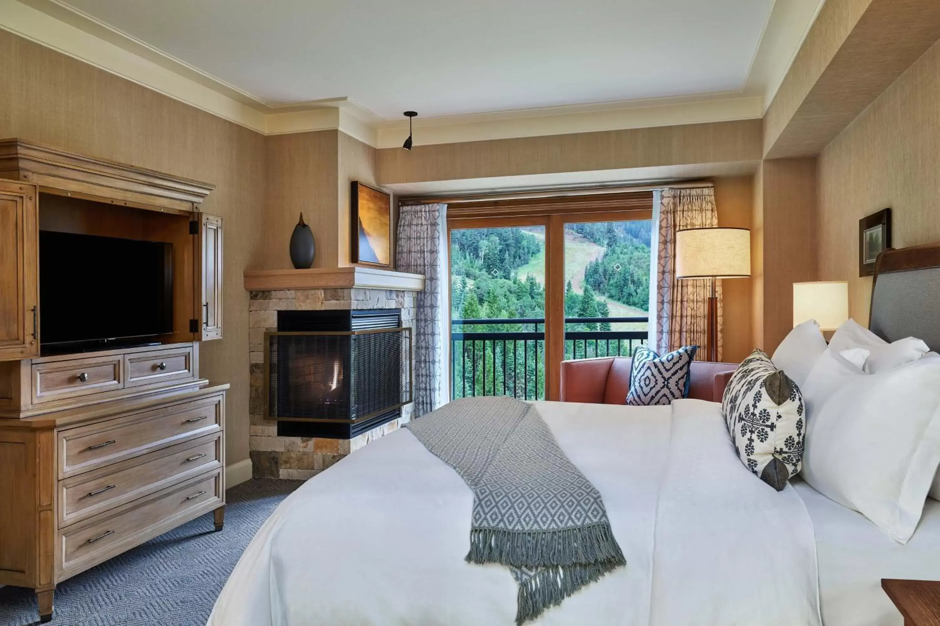 Bedroom, TV/Entertainment Center in St. Regis Deer Valley