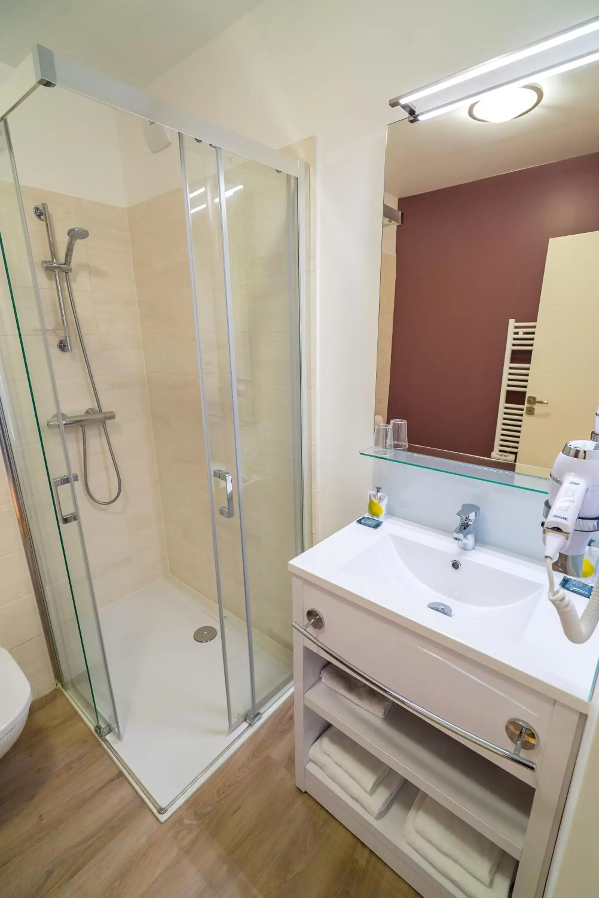 Shower, Bathroom in All Suites Choisy Le Roi