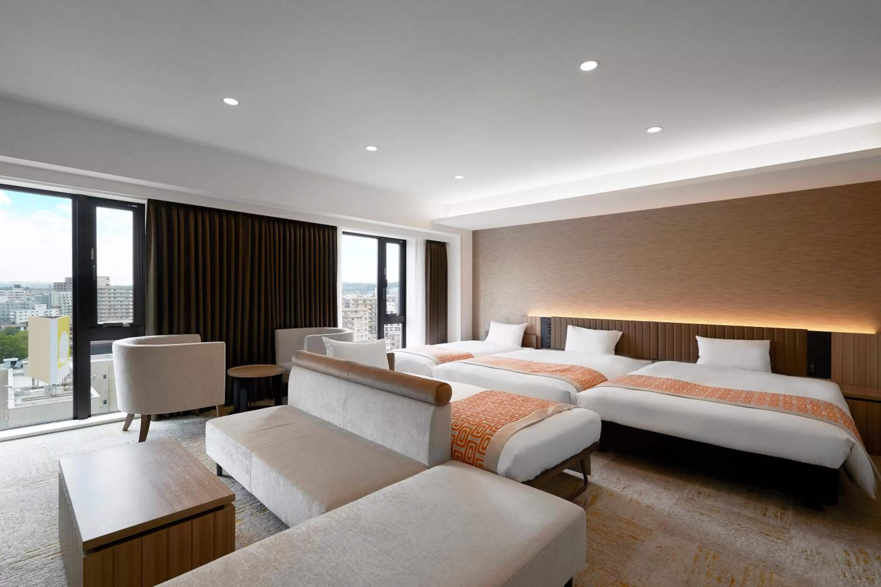 Photo of the whole room, Bed in Daiwa Roynet Hotel Morioka Ekimae