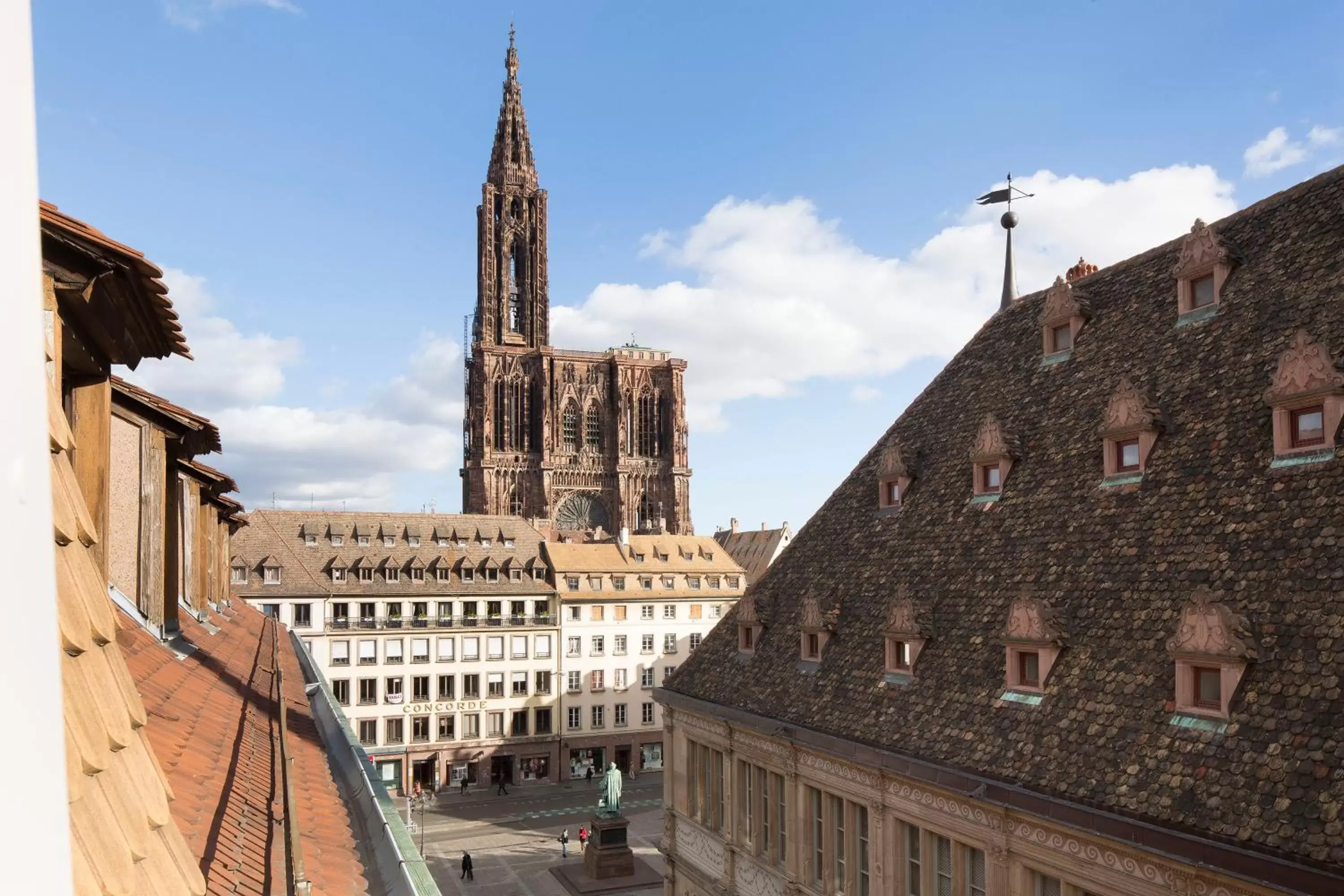 View (from property/room) in Hôtel Gutenberg