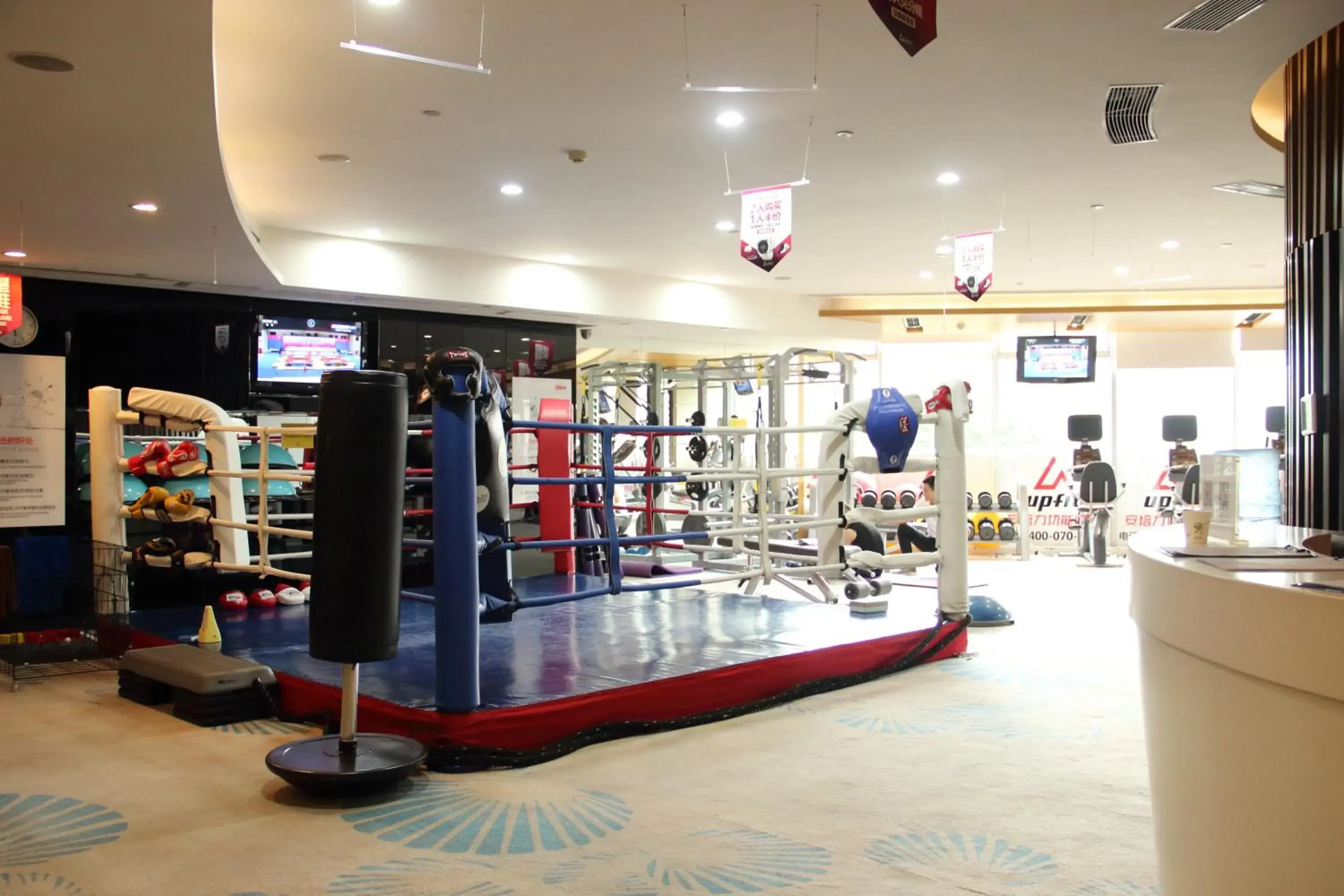 Fitness centre/facilities in Somerset Riverview Chengdu