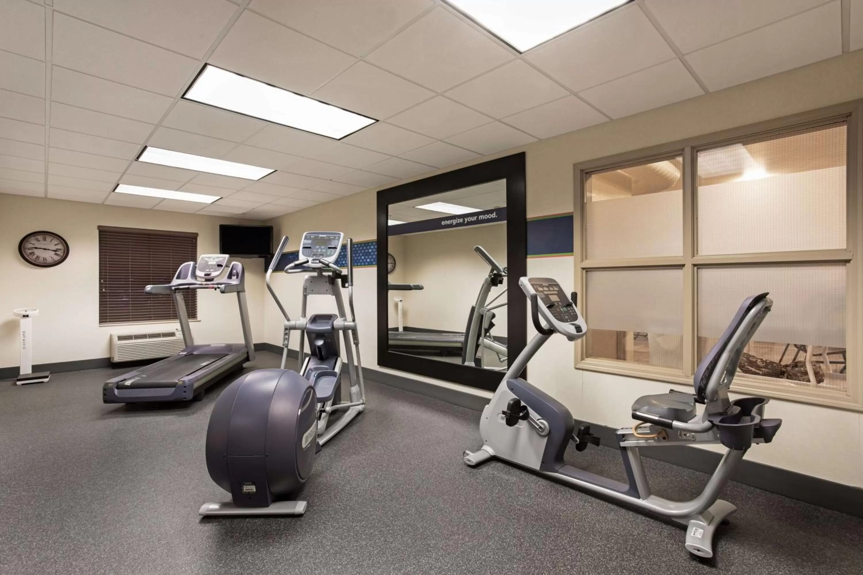 Fitness centre/facilities in Hampton Inn Rock Springs