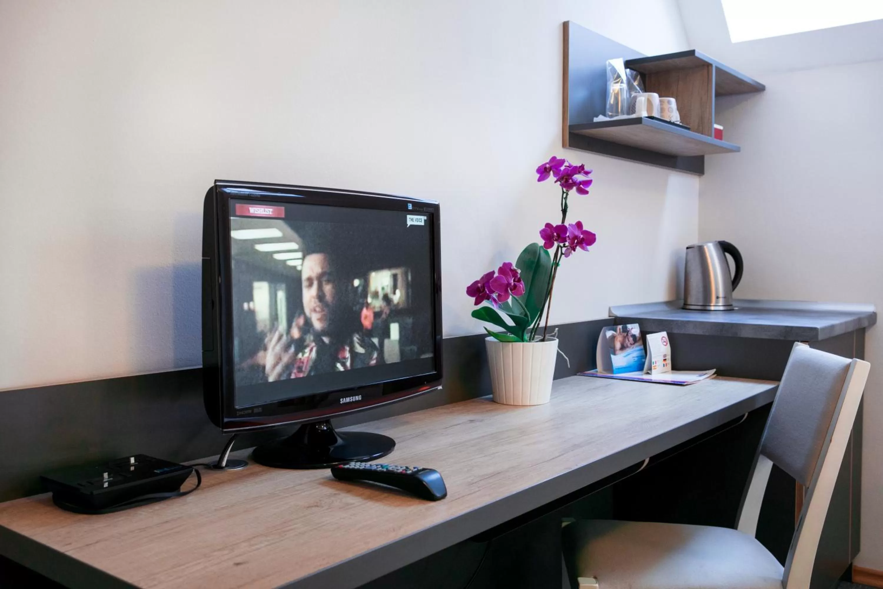 Coffee/tea facilities in Hotel Niky