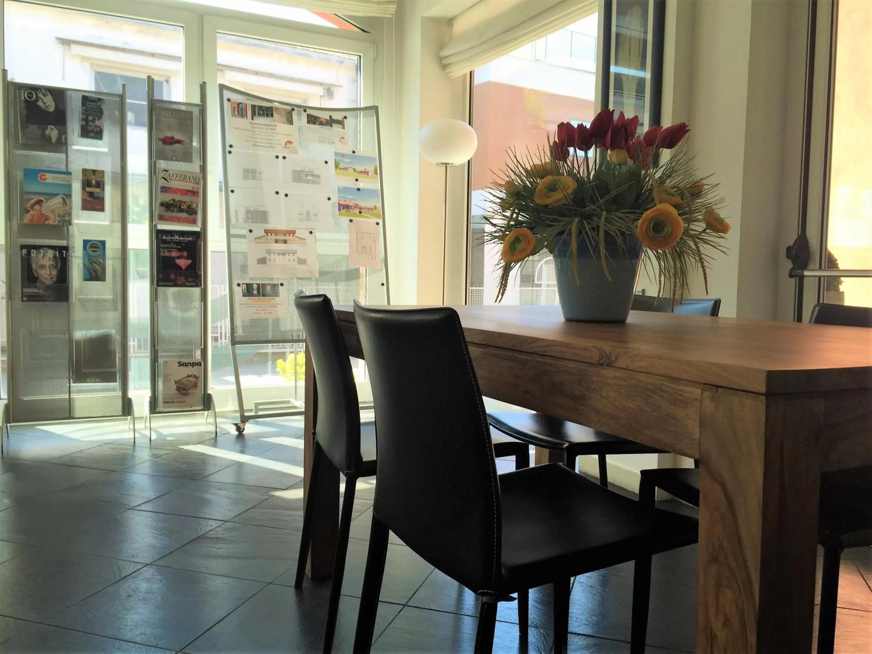 Lobby or reception in Hotel Rubicone