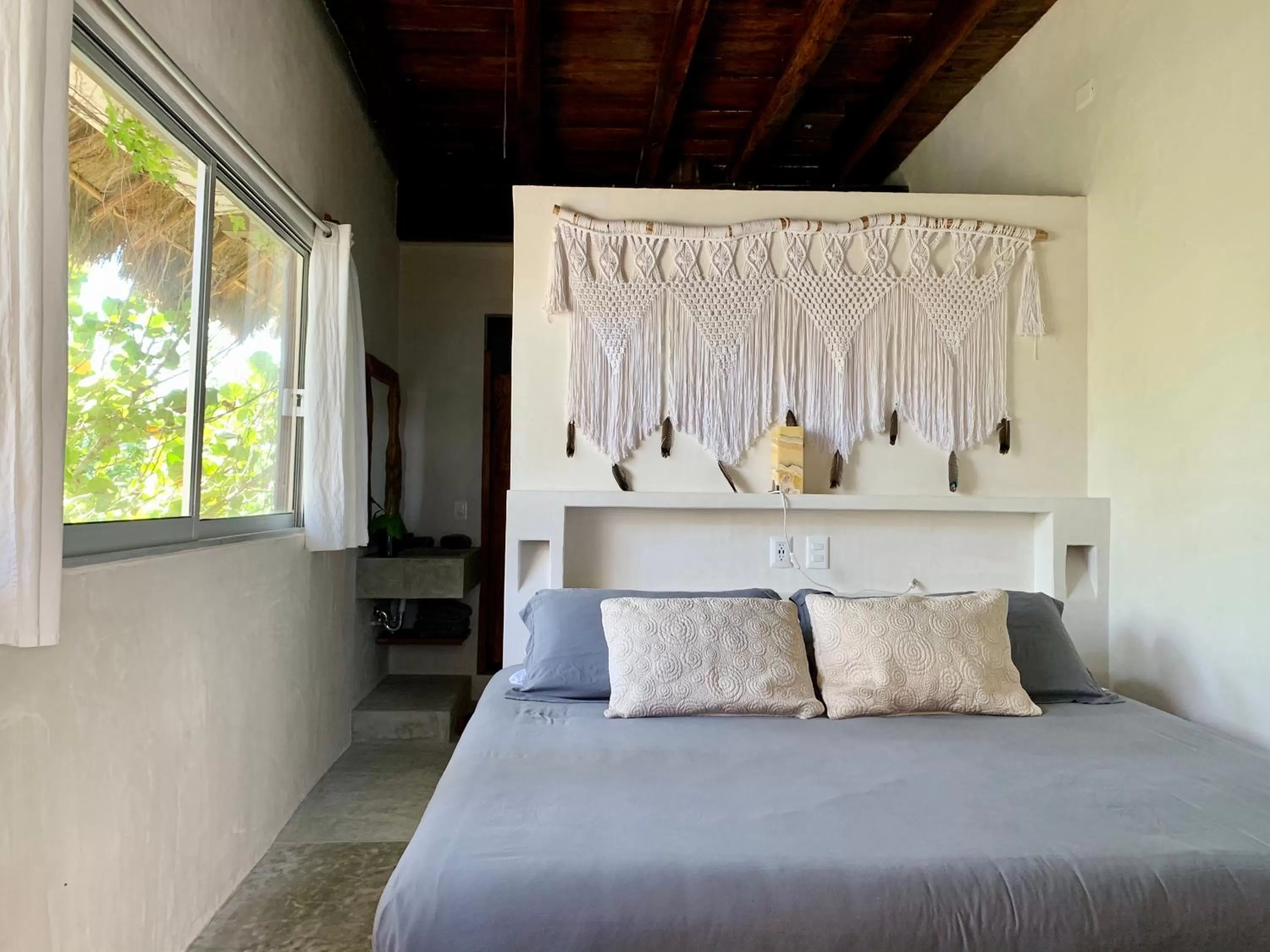 Bed in Amansala Resort