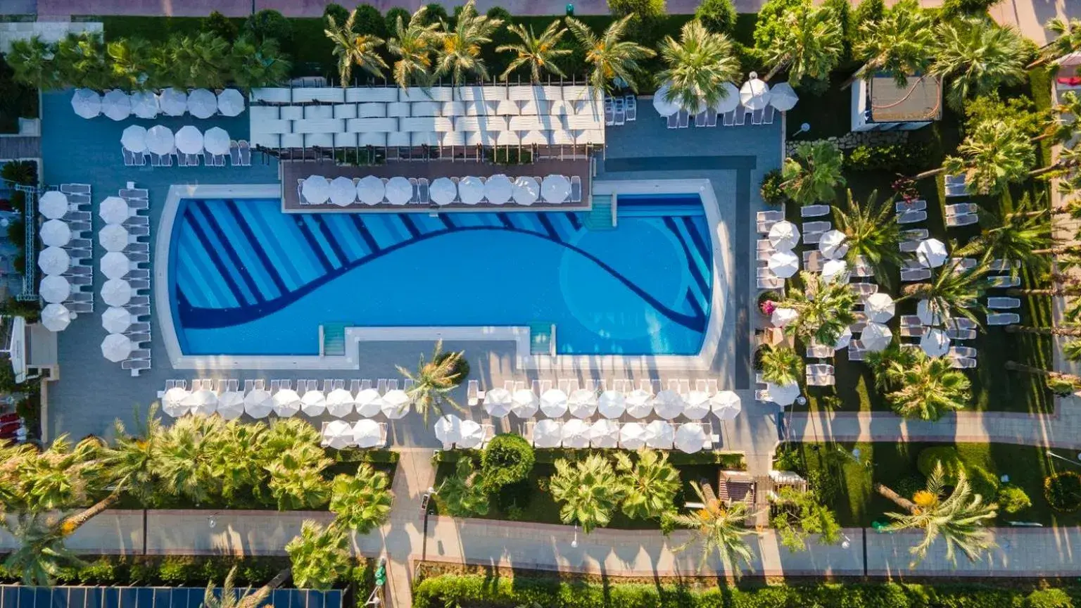 , Pool View in Belek Beach Resort Hotel