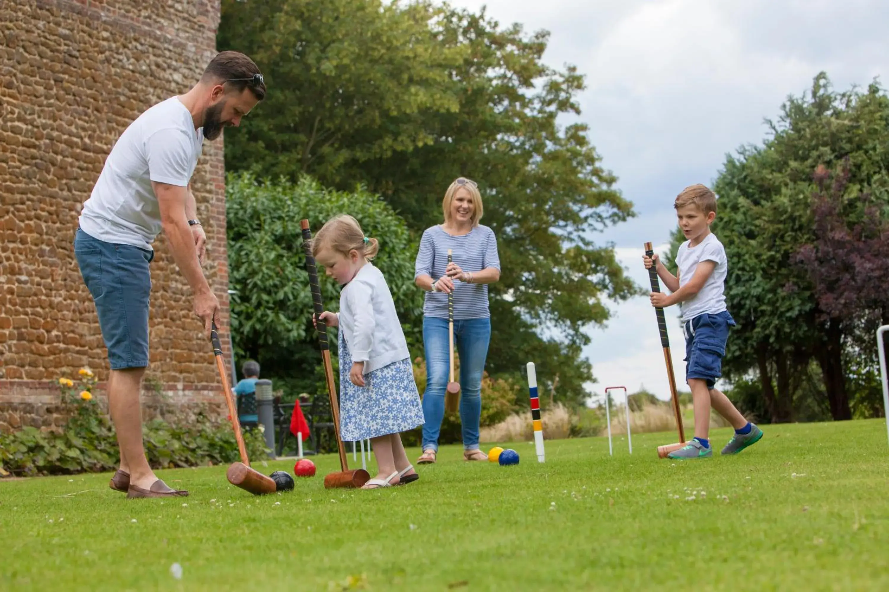 Garden in Heacham Manor Hotel