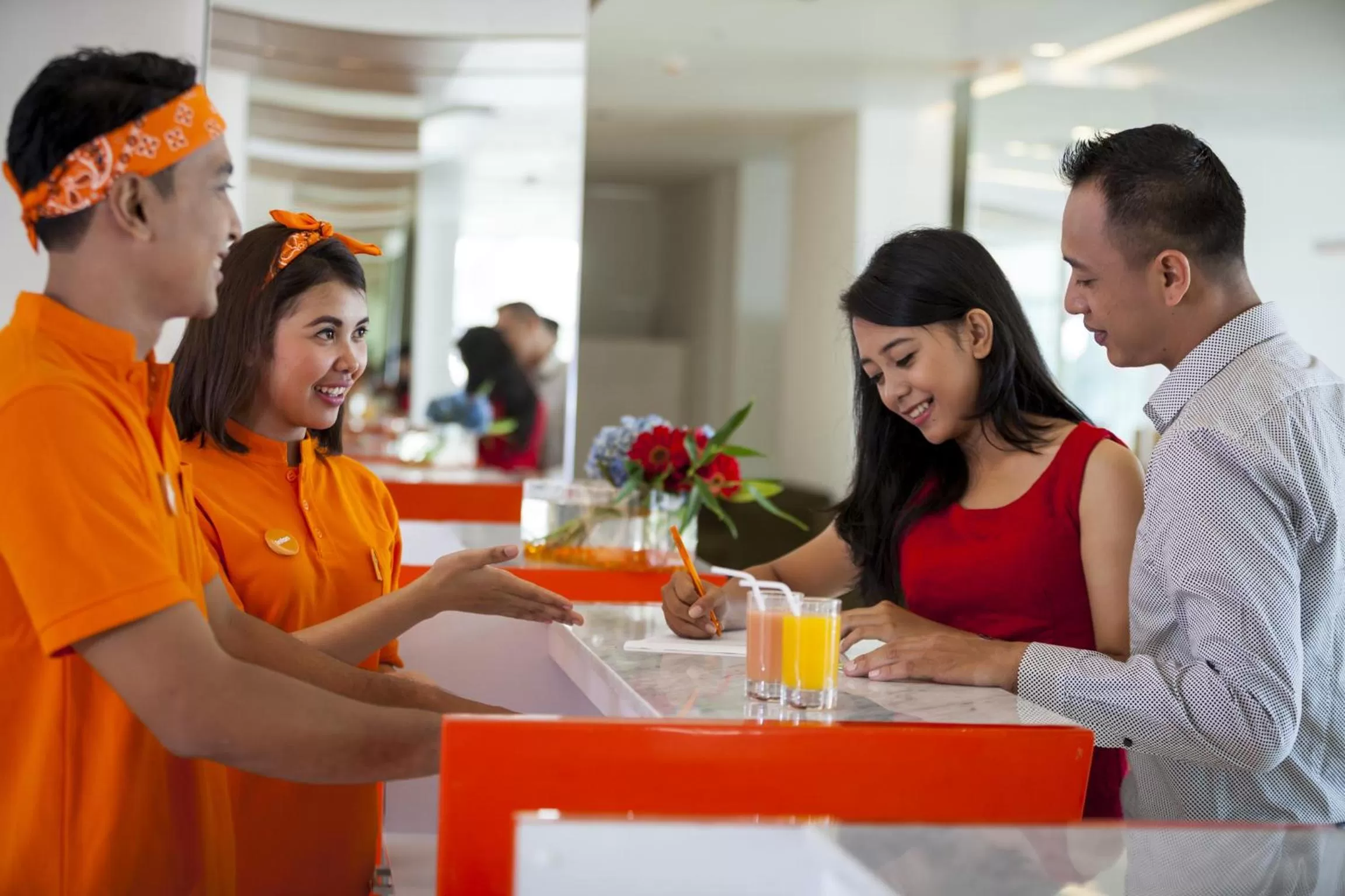 Lobby or reception in HARRIS Hotel and Conventions Denpasar Bali