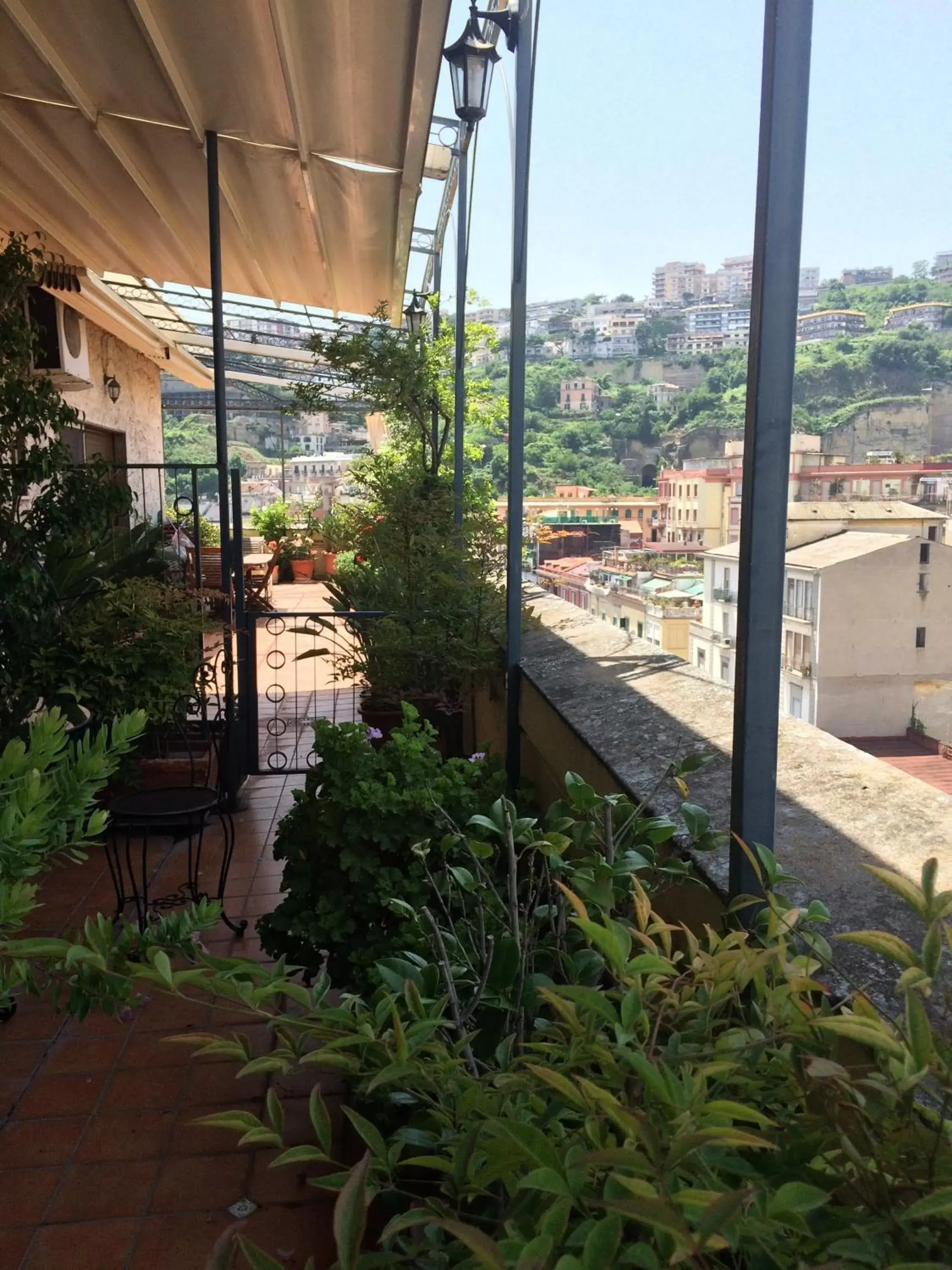 Balcony/Terrace in B&B Casamiranapoli