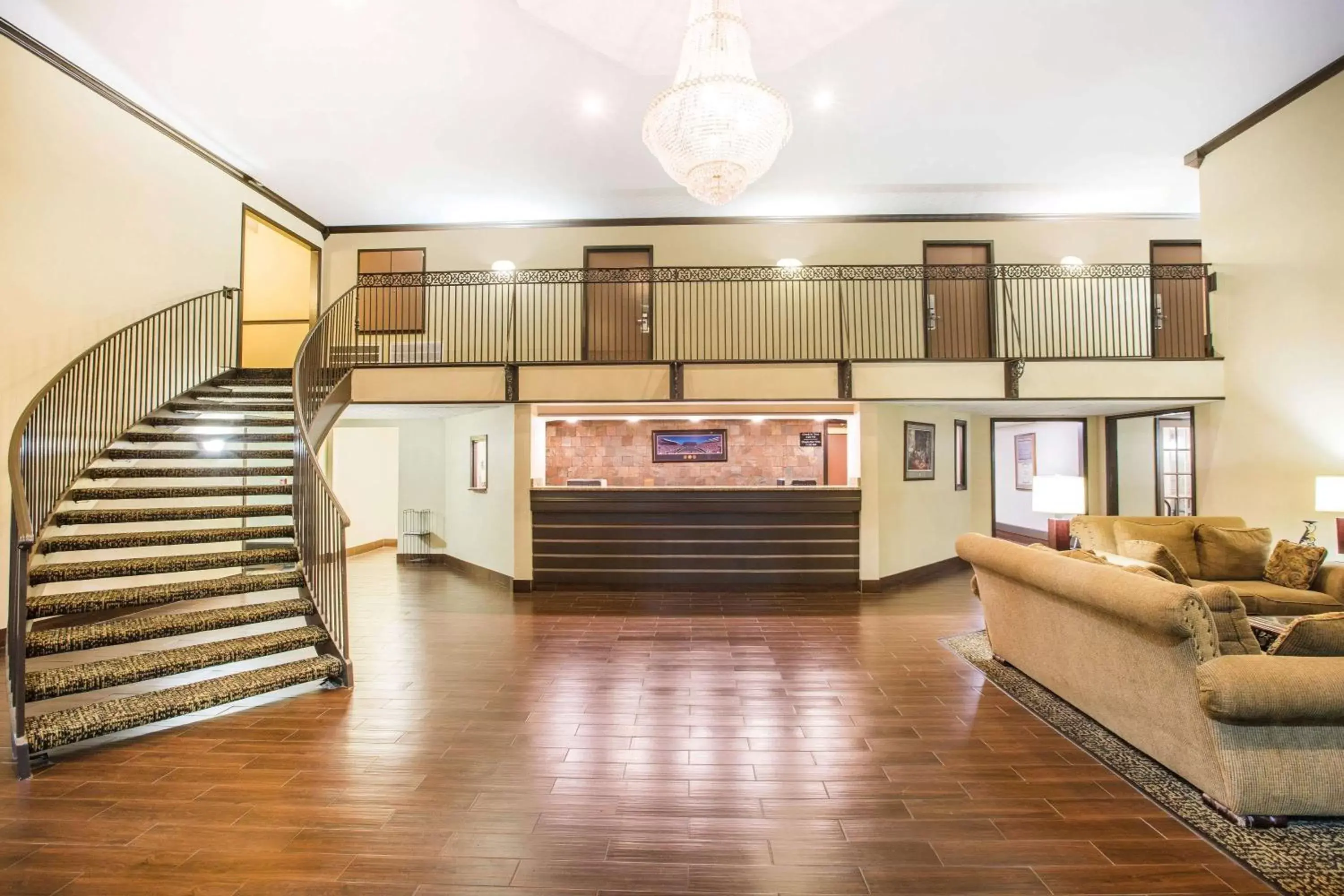 Lobby or reception in Super 8 by Wyndham Oxford Lobby or reception in Super 8 by Wyndham Oxford