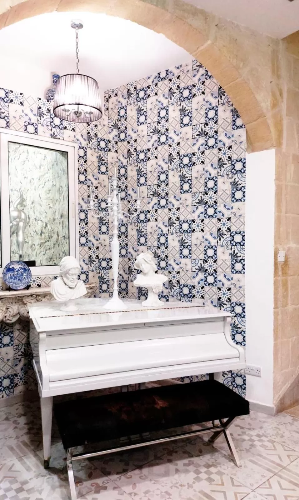 Decorative detail in Casa Birmula Boutique Hotel