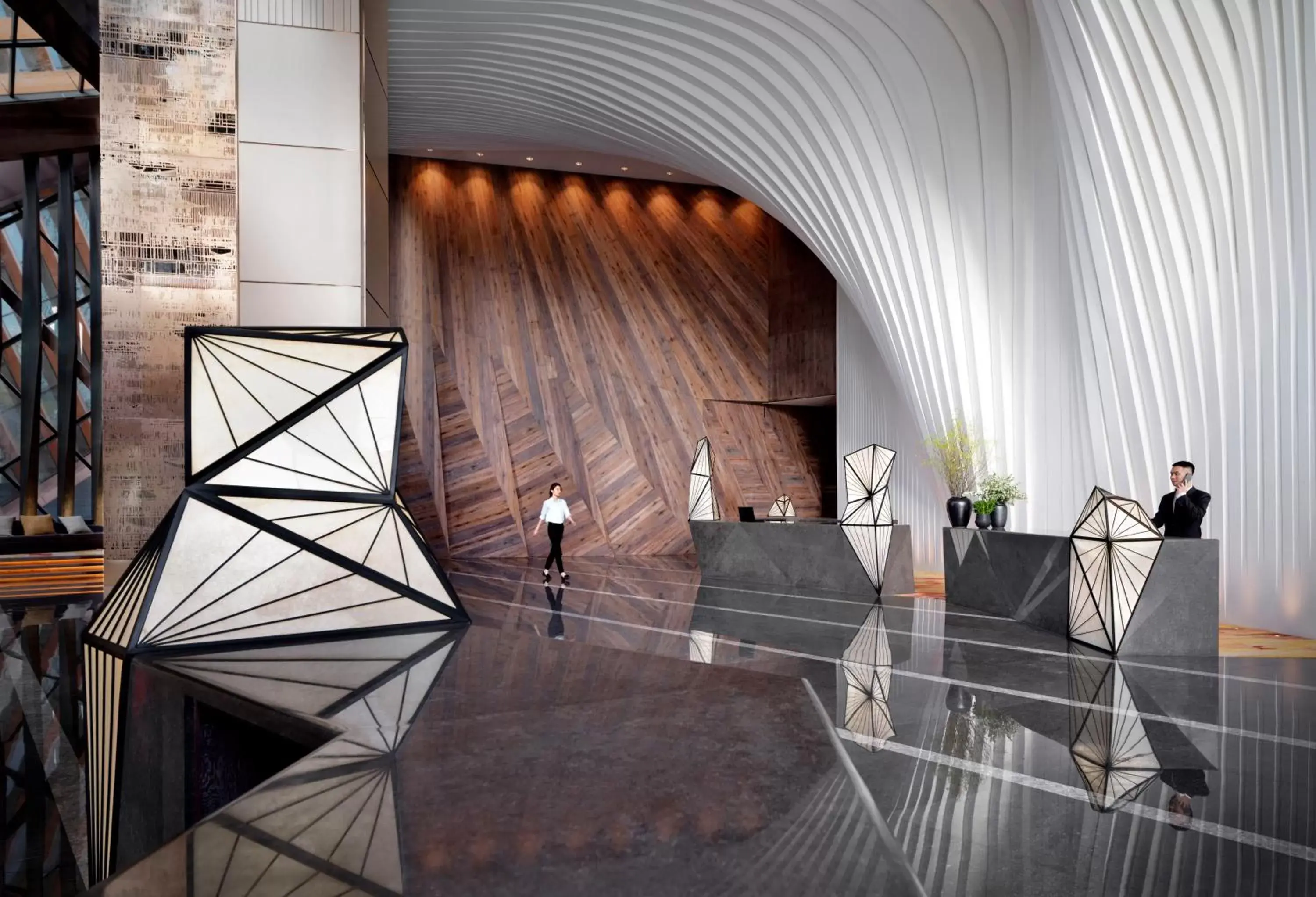 Lobby or reception in Grand Hyatt Xi'an Lobby or reception in Grand Hyatt Xi'an