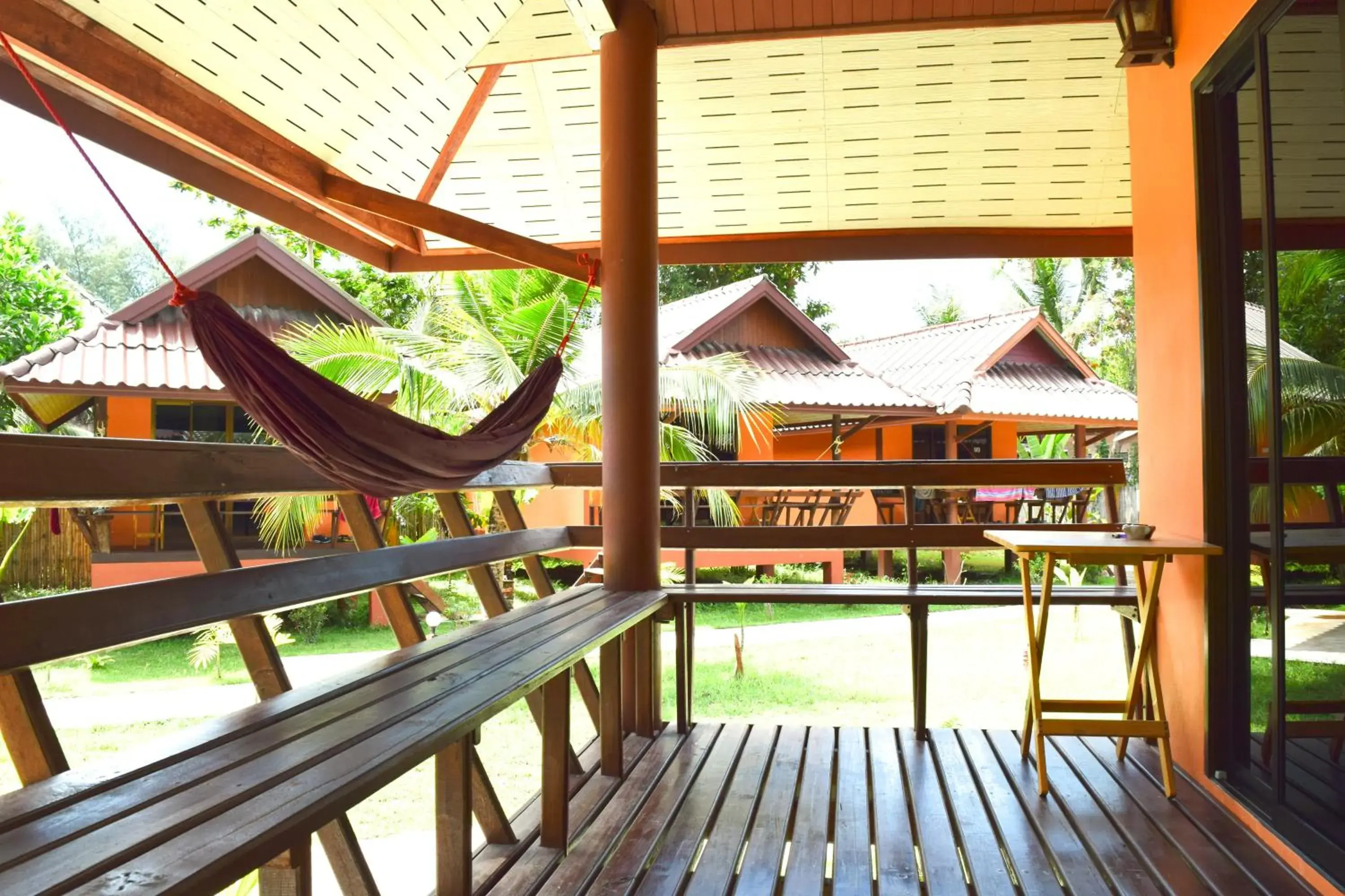 Balcony/Terrace in Lanta Pearl Beach Resort