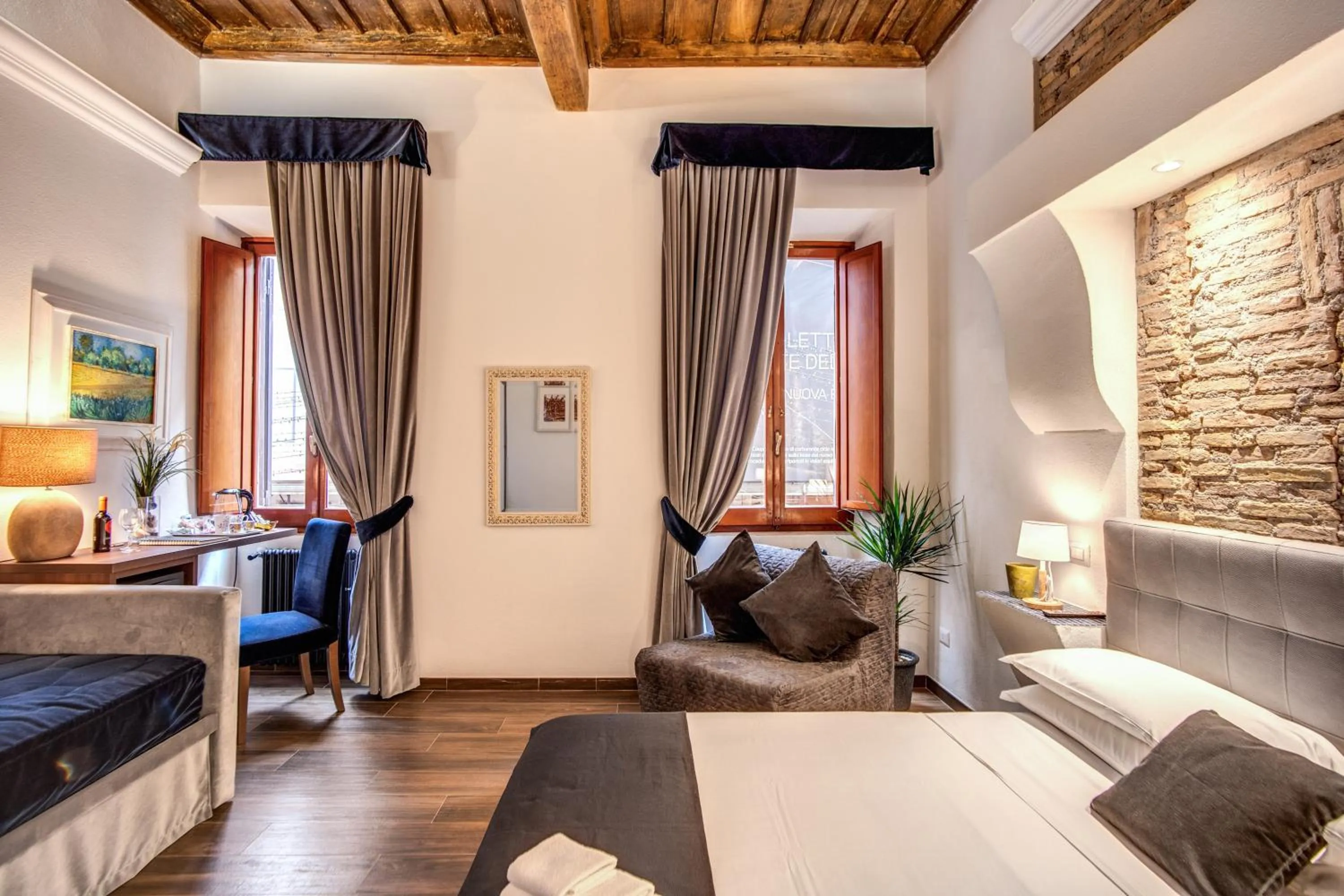 Bed in Piazza di Spagna Comfort Rooms