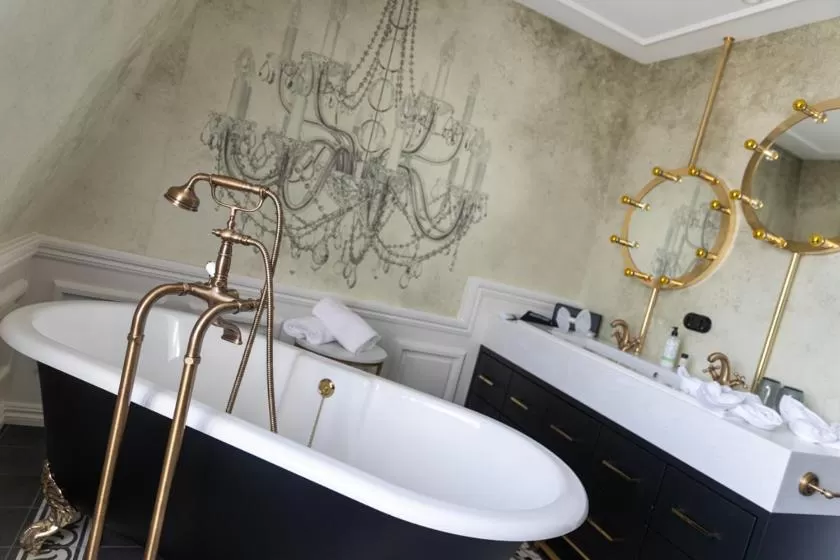 Bathroom in hôtel villa raab