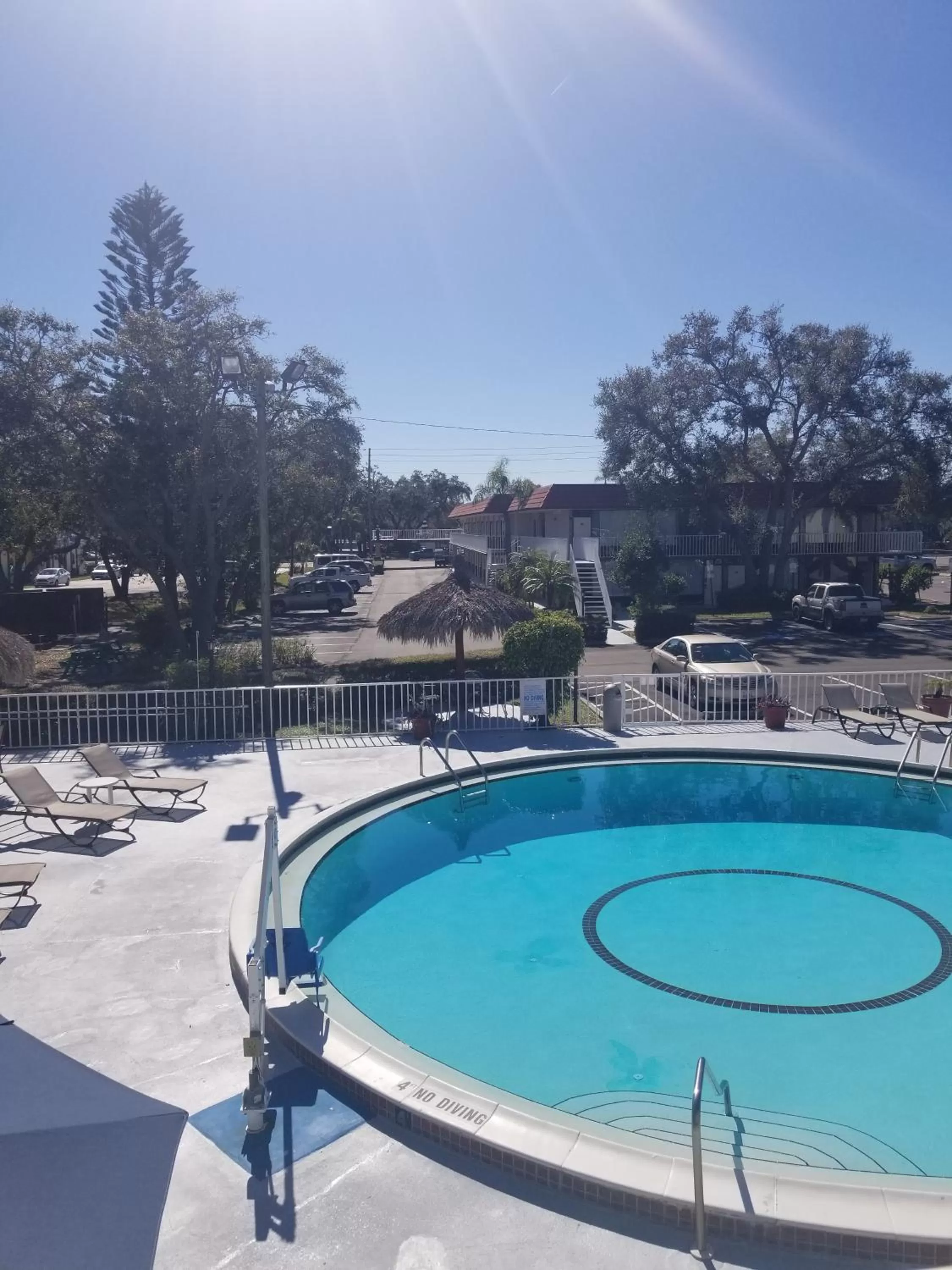 Pool view in Days Inn by Wyndham Clearwater/Central