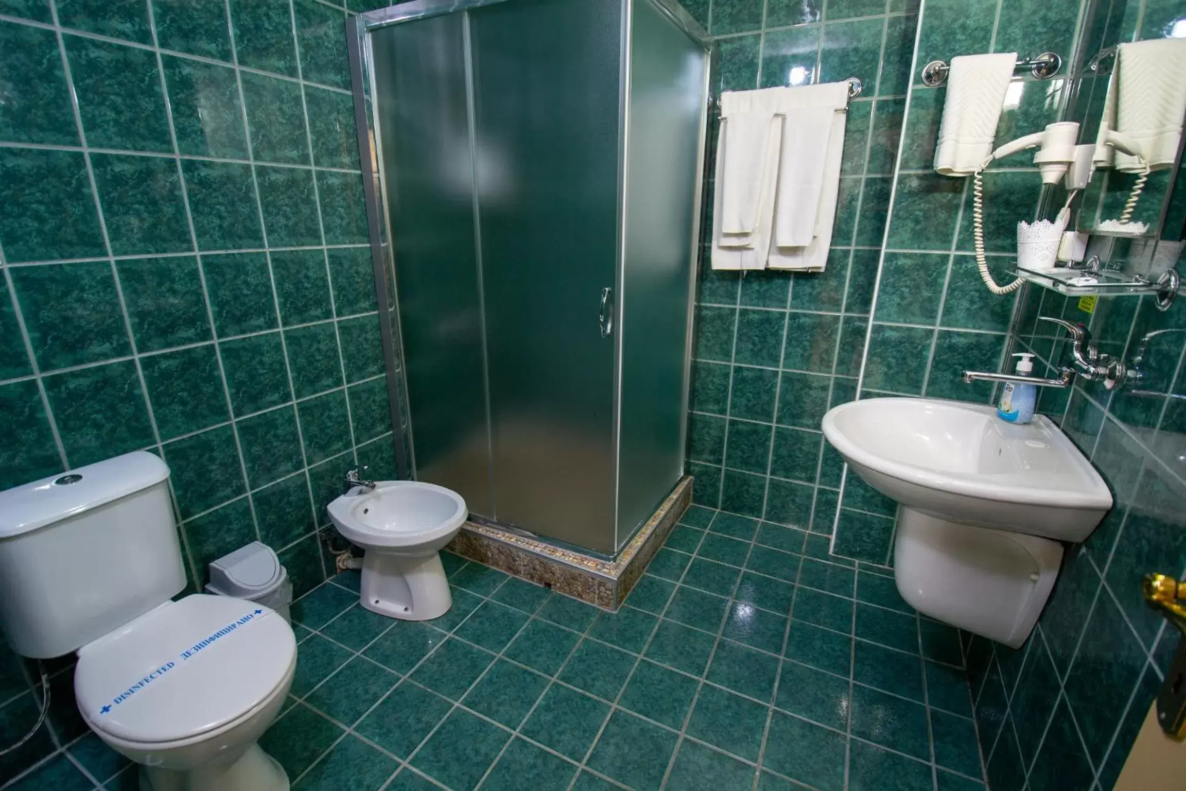 Bathroom in Hotel Kristal Palas