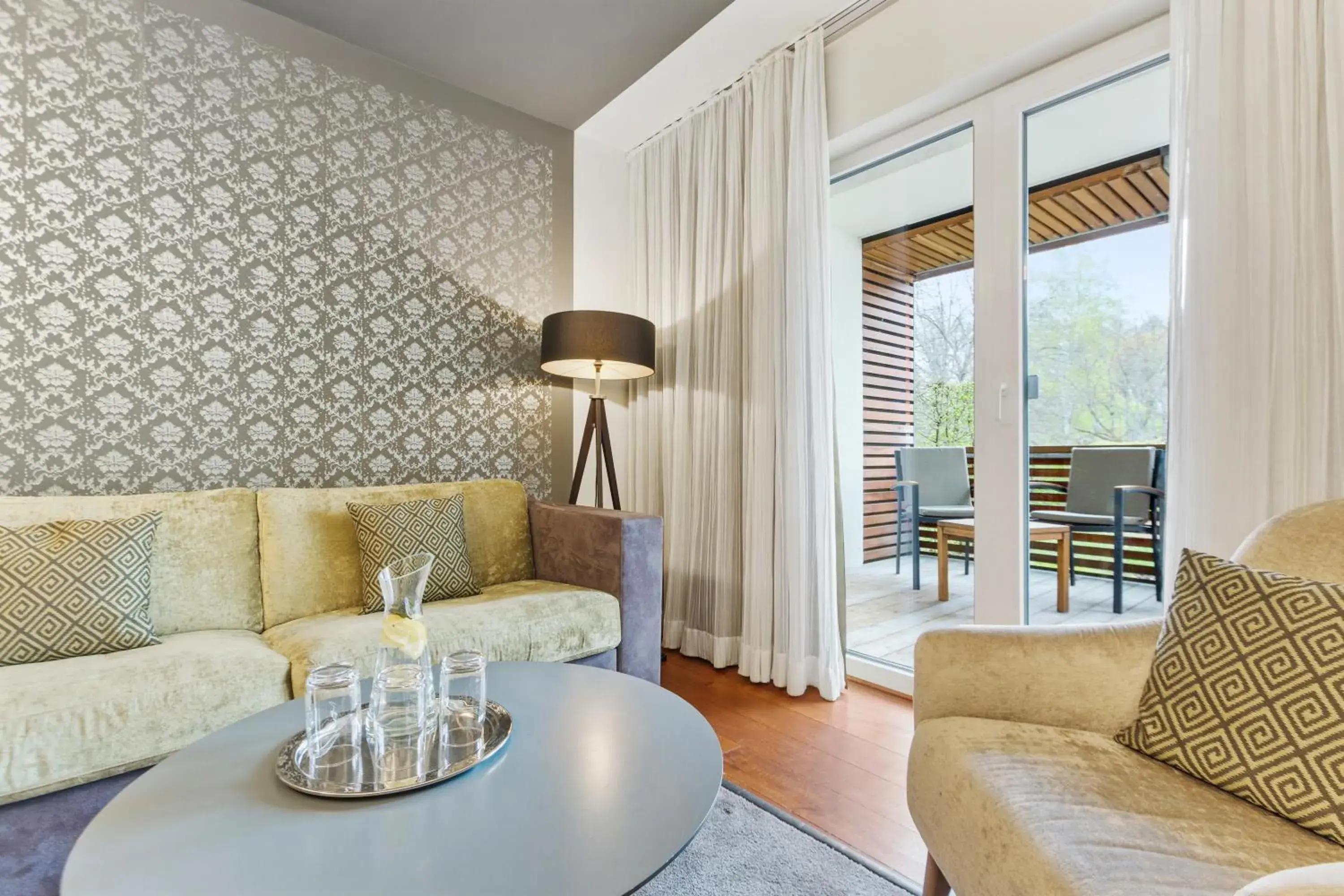 Living room, Seating Area in Romantik Hotel Landschloss Fasanerie