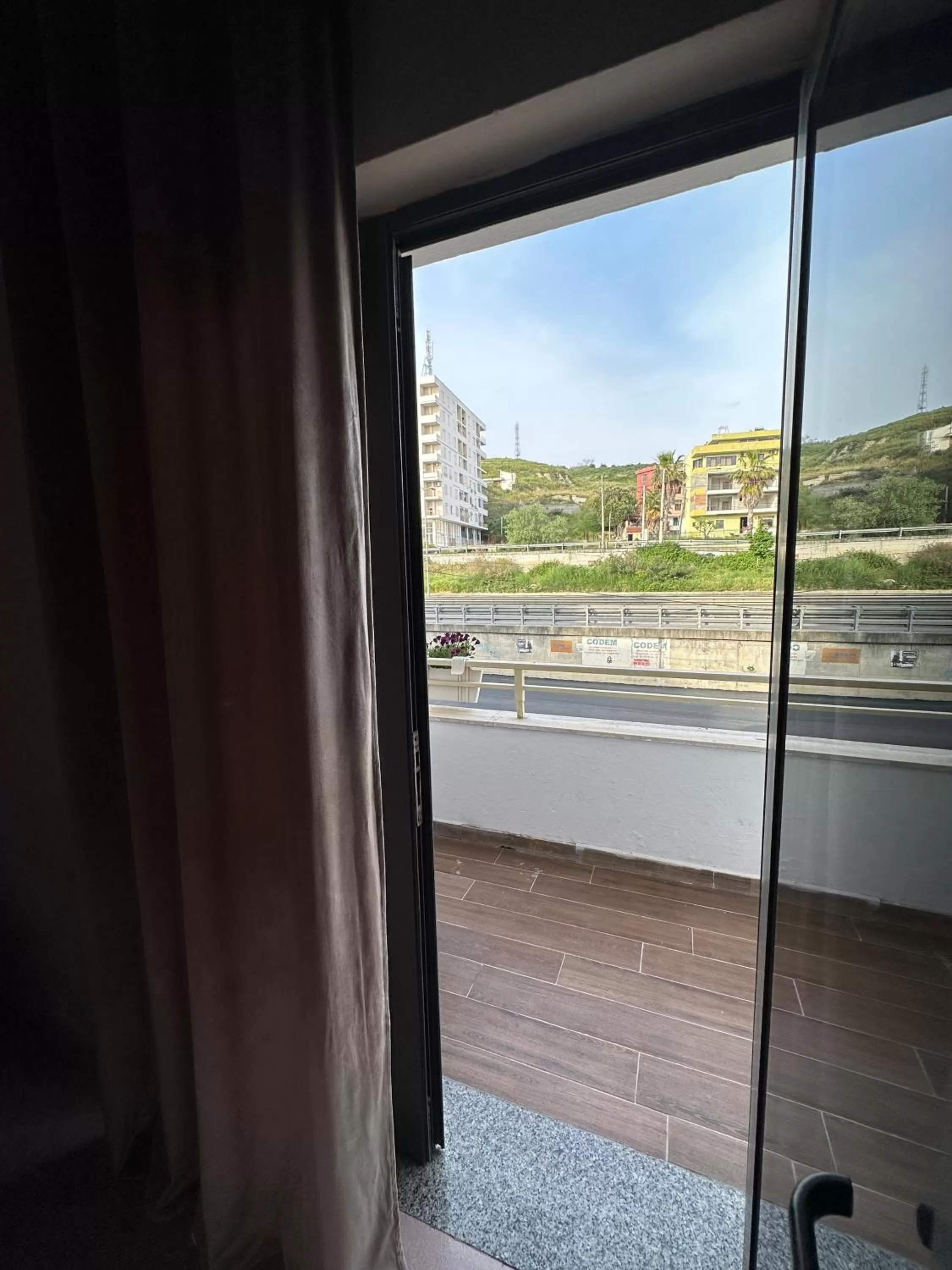 Balcony/Terrace, View in Seashell Beach Rooms