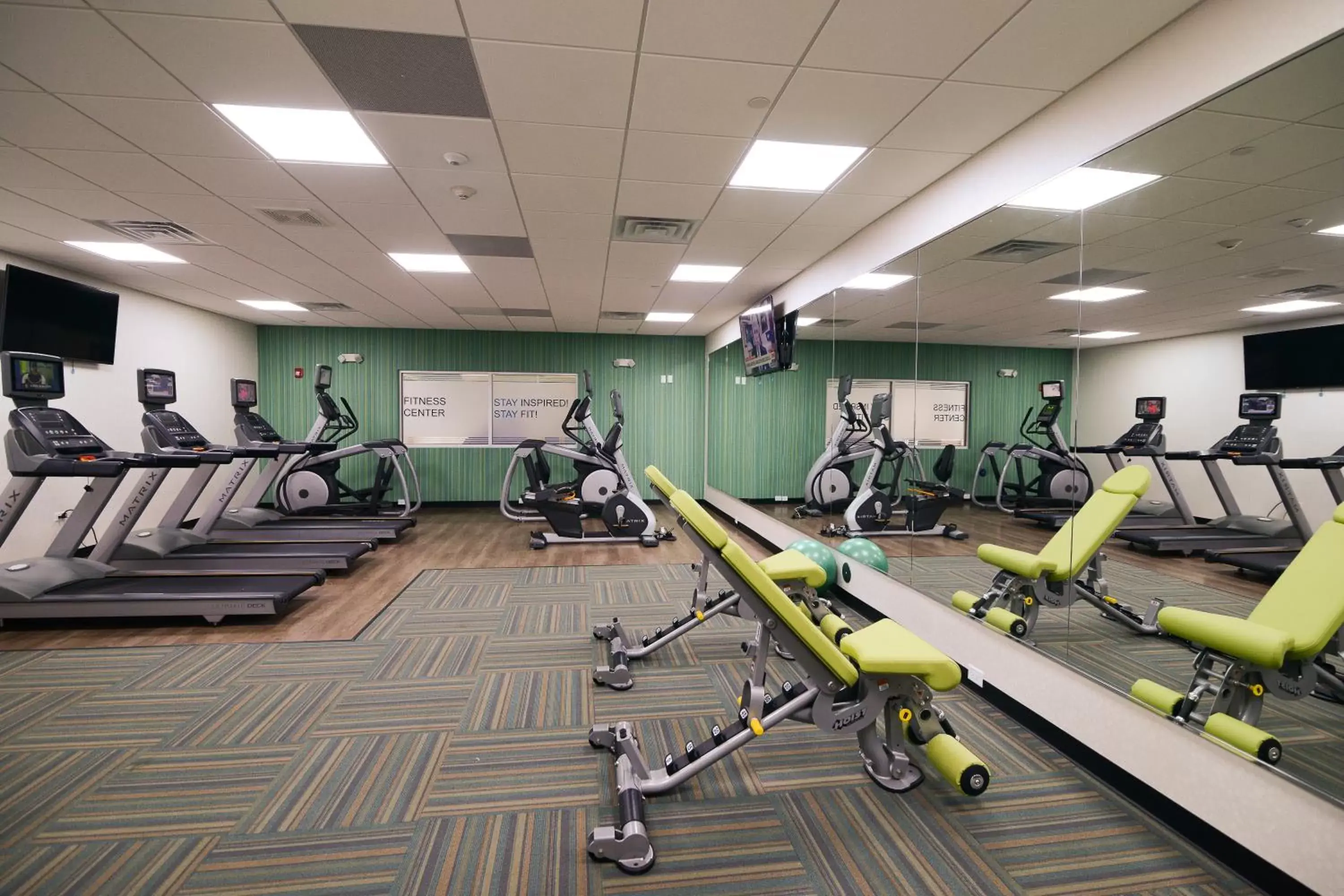 Fitness centre/facilities, Fitness Center/Facilities in Holiday Inn Express & Suites Chicago North Shore - Niles, an IHG Hotel