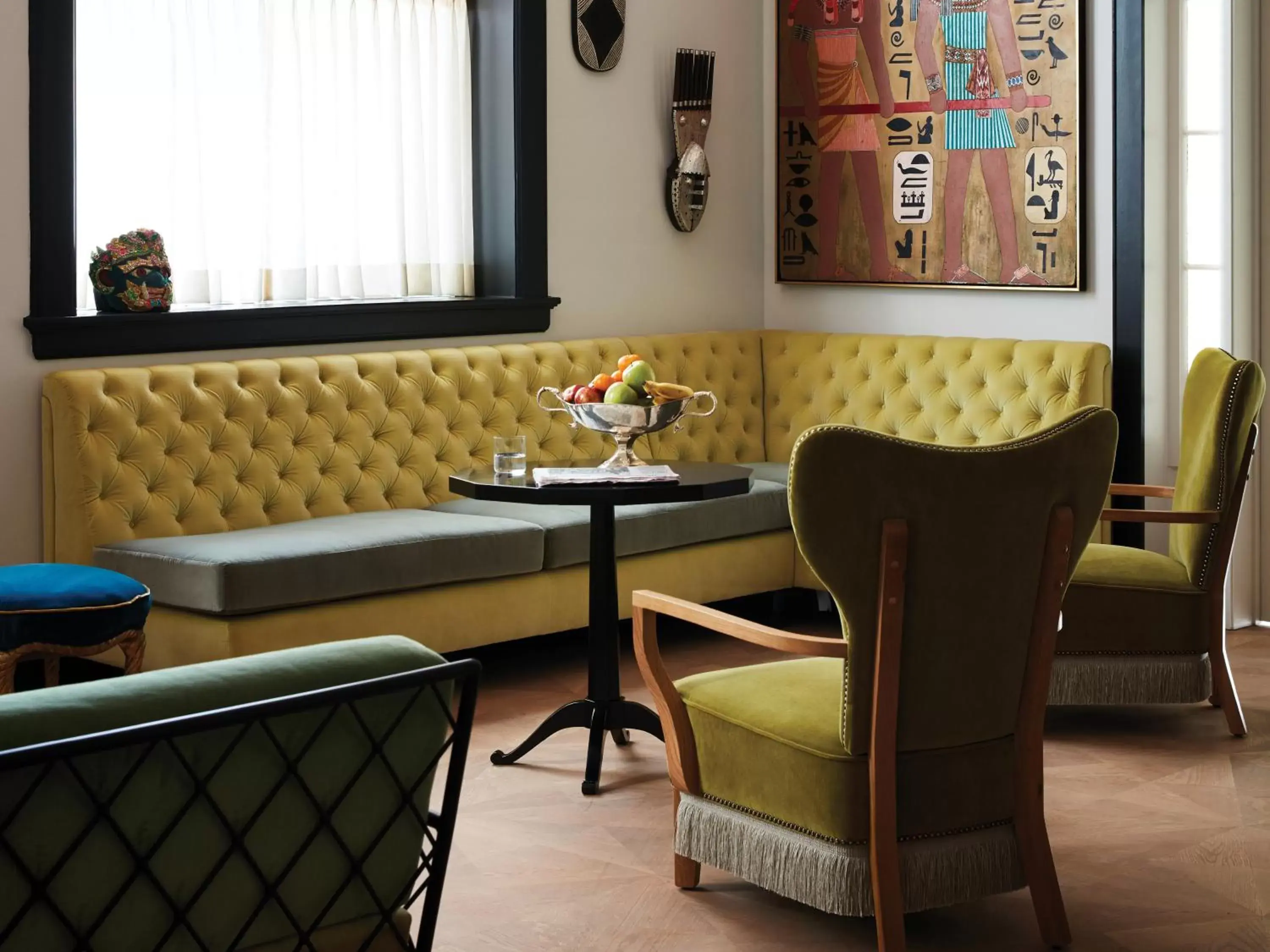 Living room, Seating Area in Maison de la Luz Living room, Seating Area in Maison de la Luz