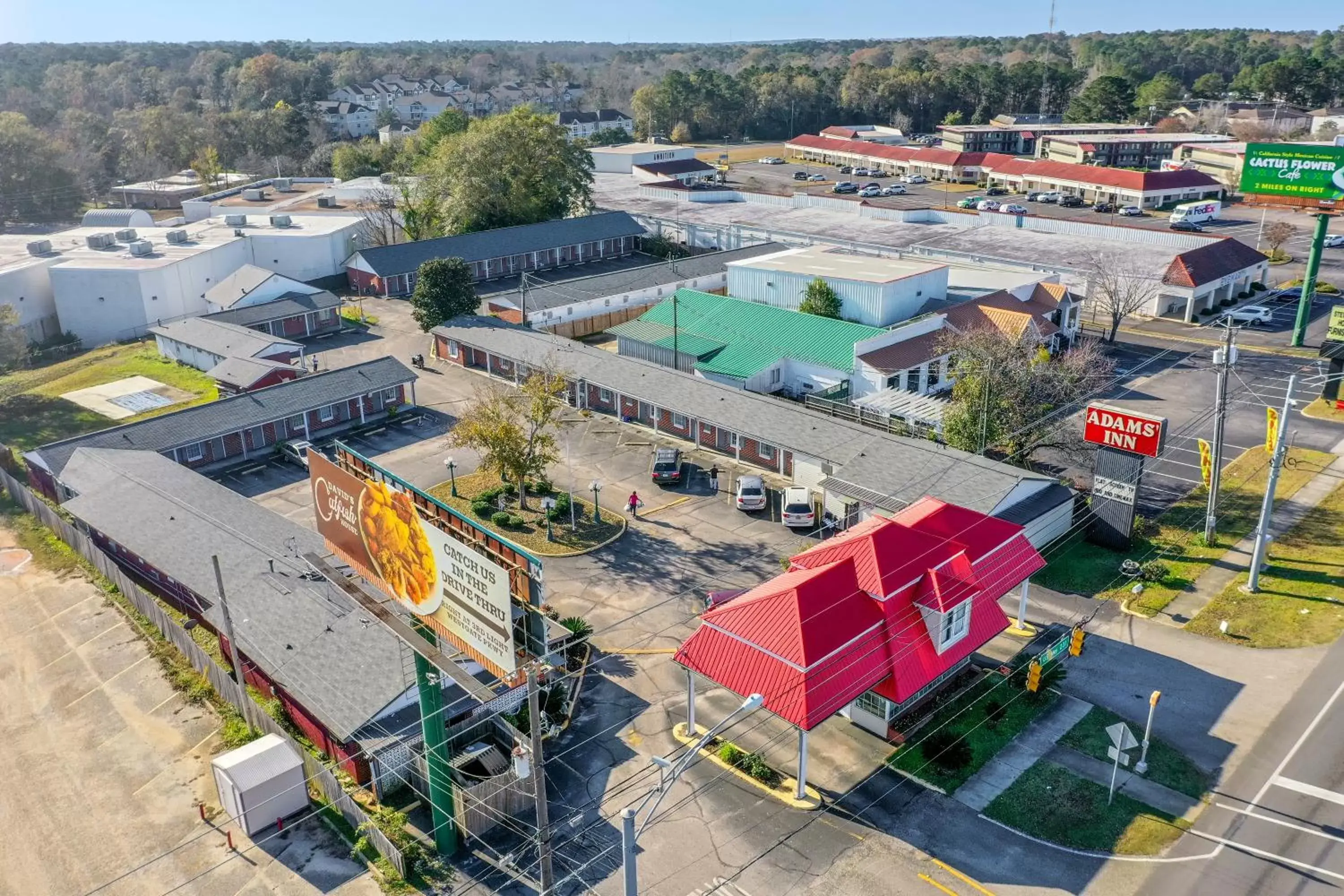 Bird's-eye View in Adams Inn