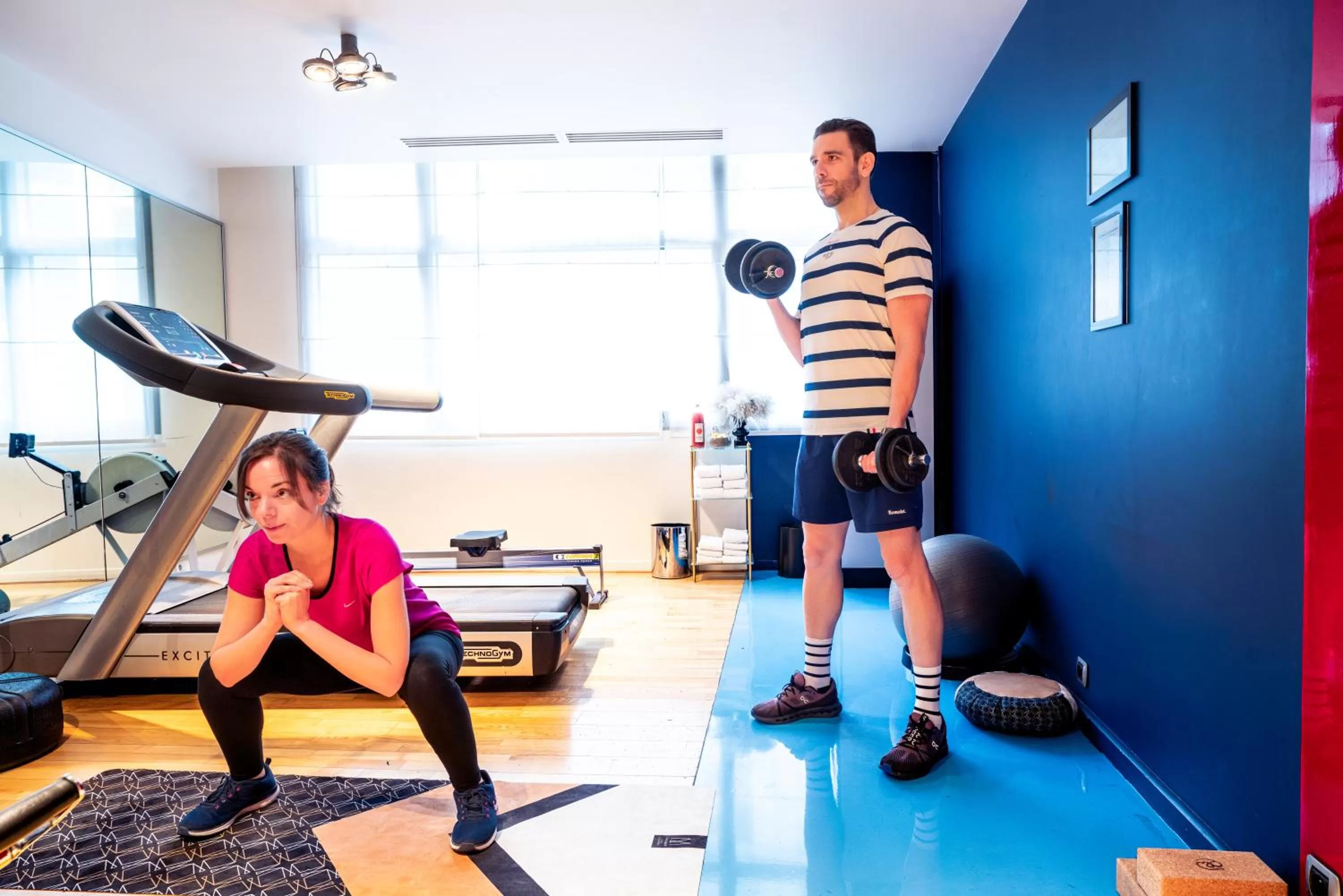 Fitness centre/facilities in Nest Hotel Paris la Défense - MGallery Collection