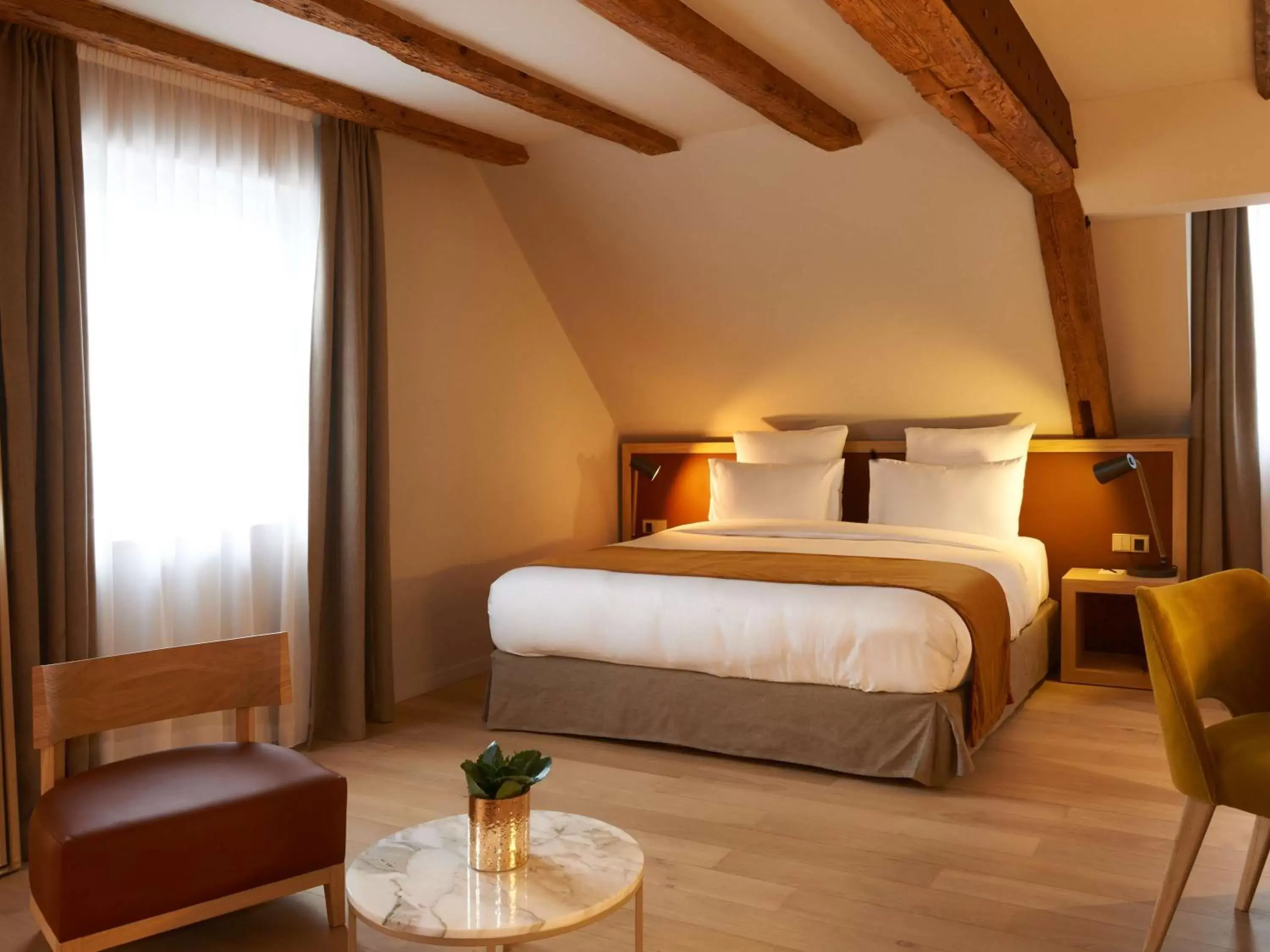 Photo of the whole room, Bed in 5 Terres Hôtel & Spa Barr - MGallery Hotel Collection