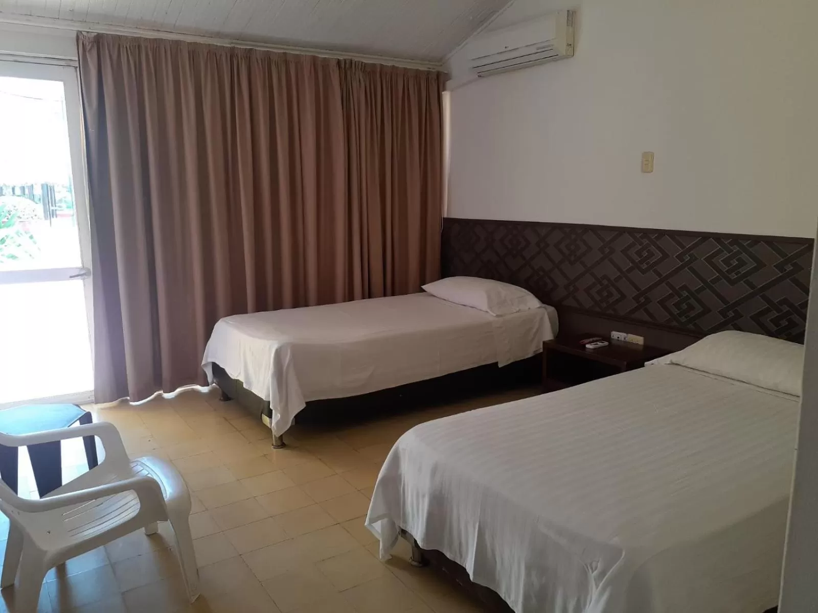 Bed in Hotel Gimaura