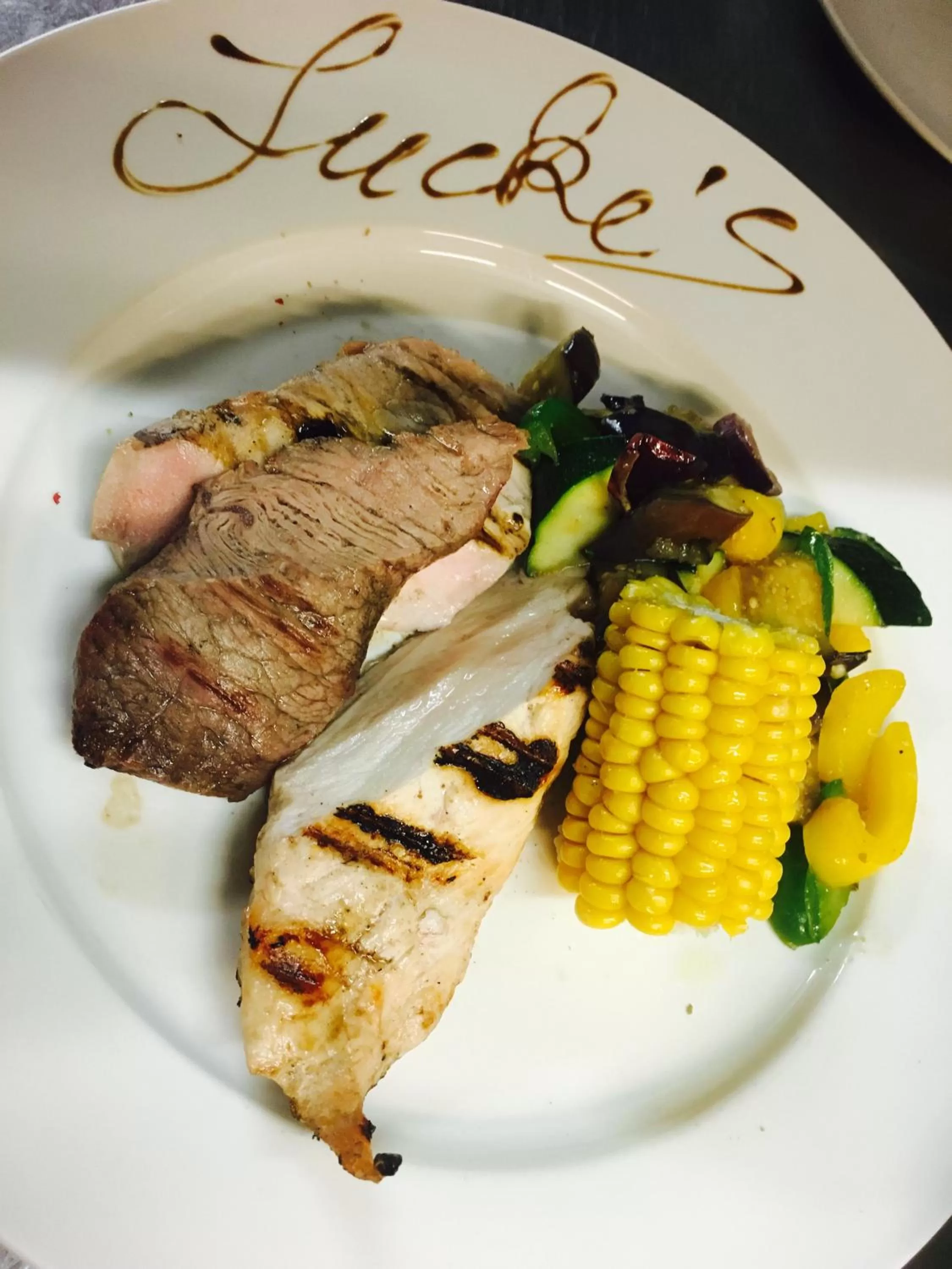 Food close-up in Hotel Corsten