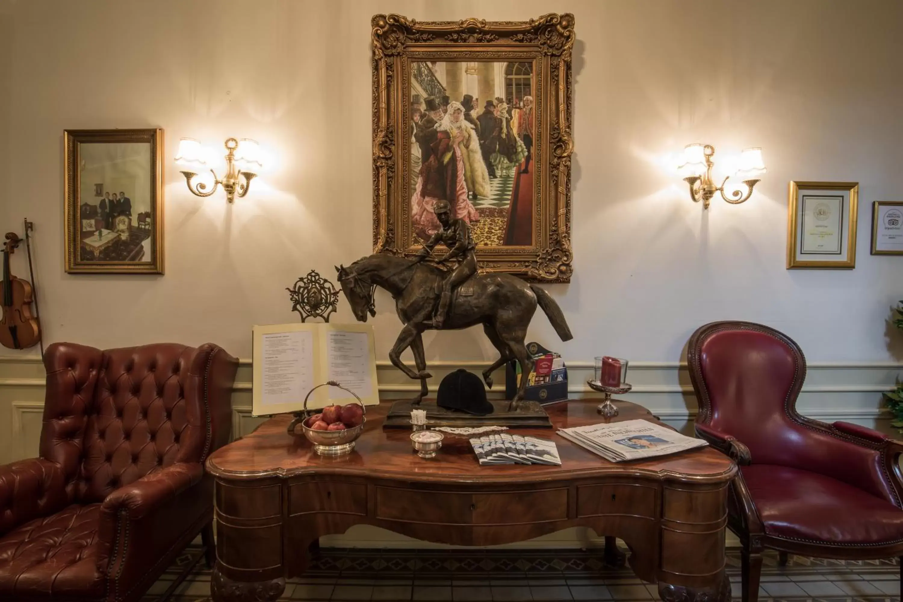 Lobby or reception, Seating Area in Hotel Belle Epoque