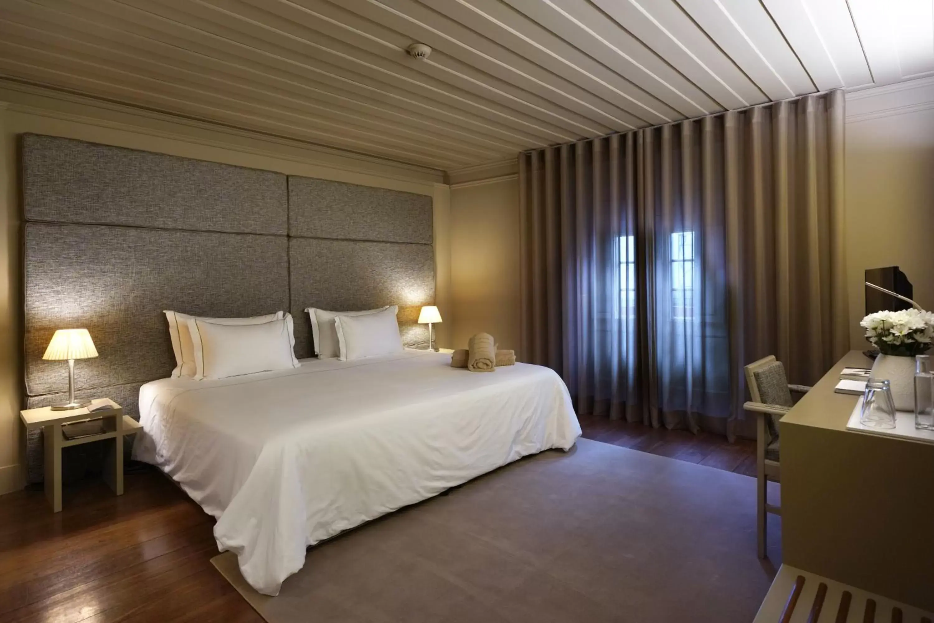 Bed in Hotel da Oliveira