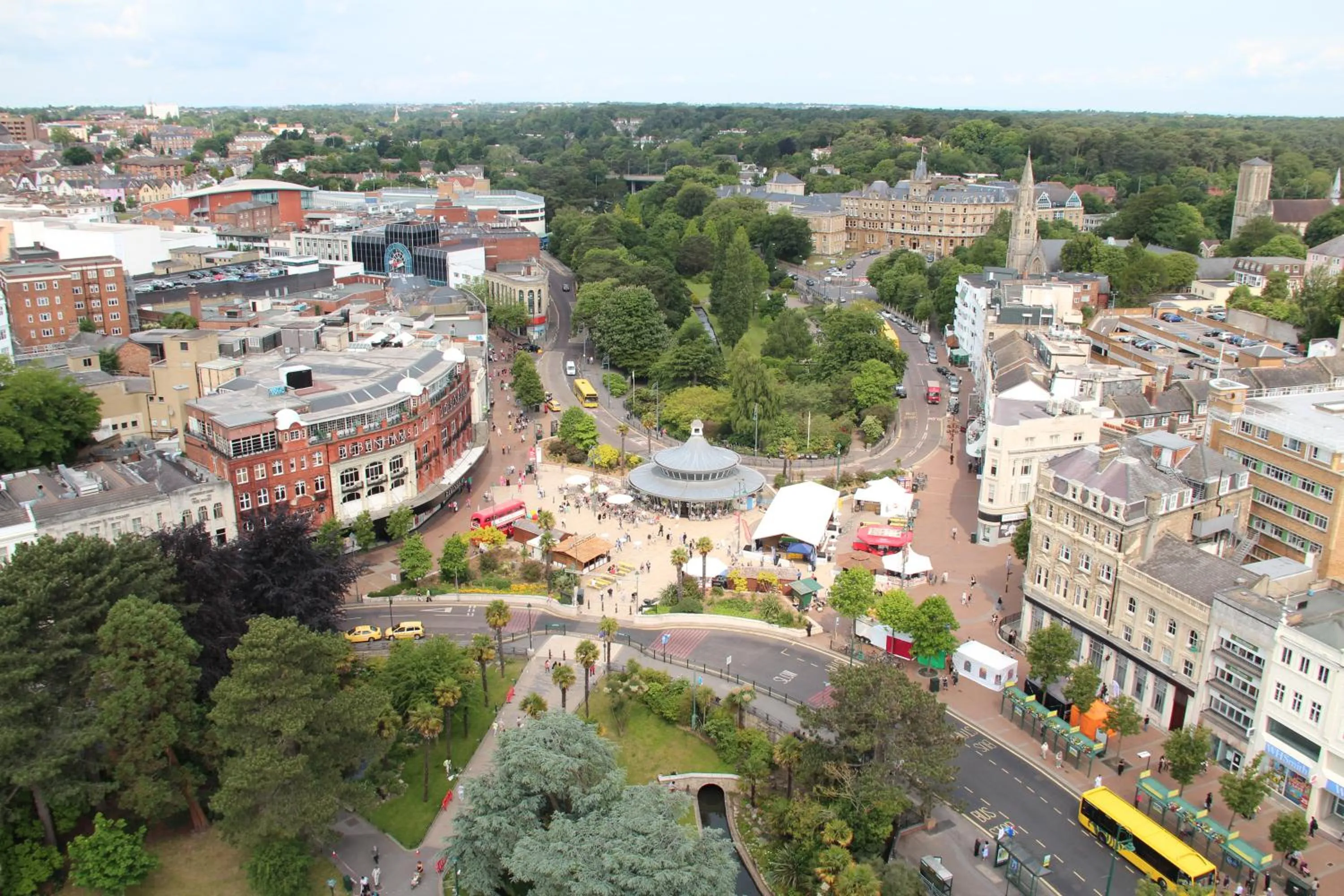 Bird's eye view in Britannia Bournemouth Hotel