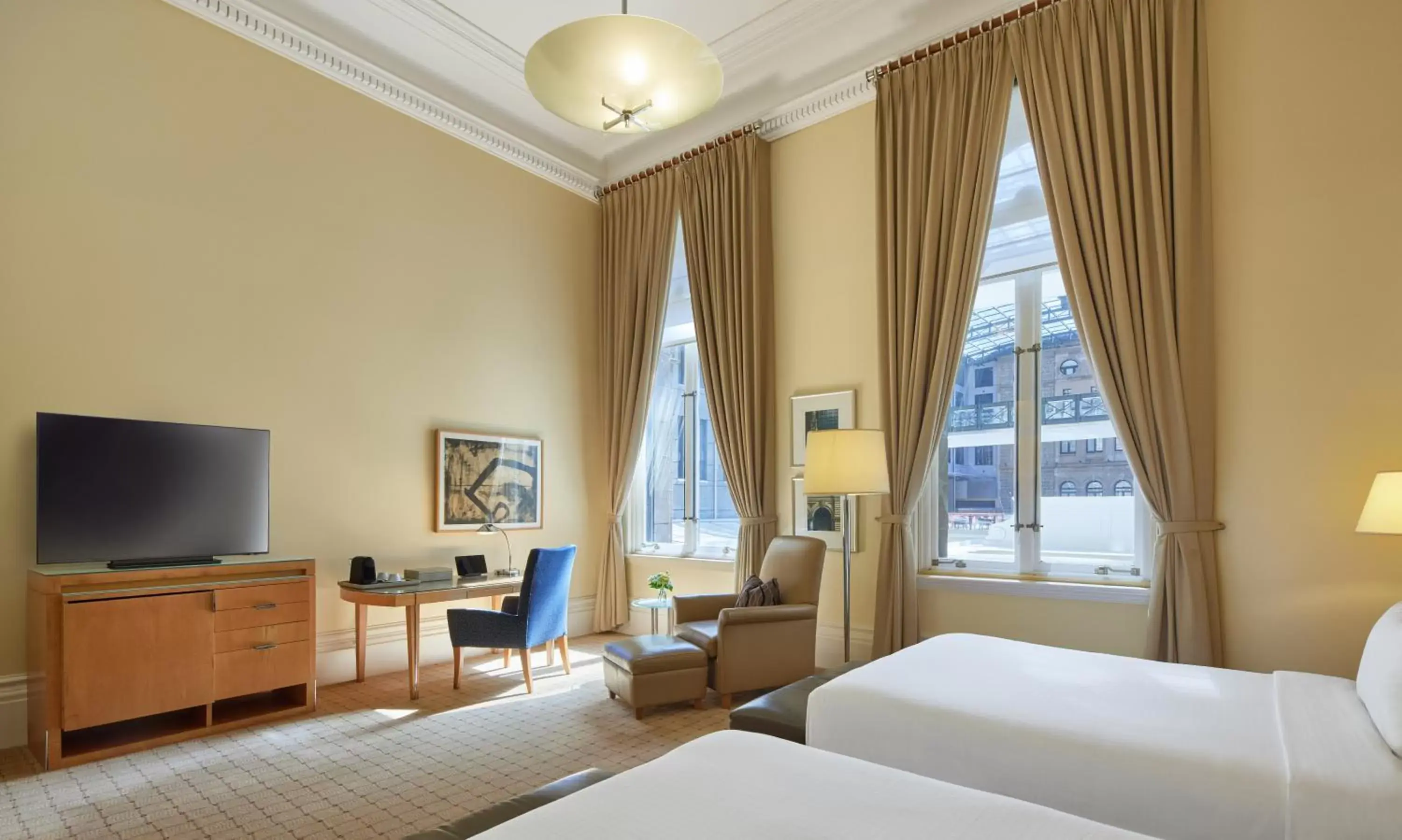 Bedroom, Bed in The Fullerton Hotel Sydney