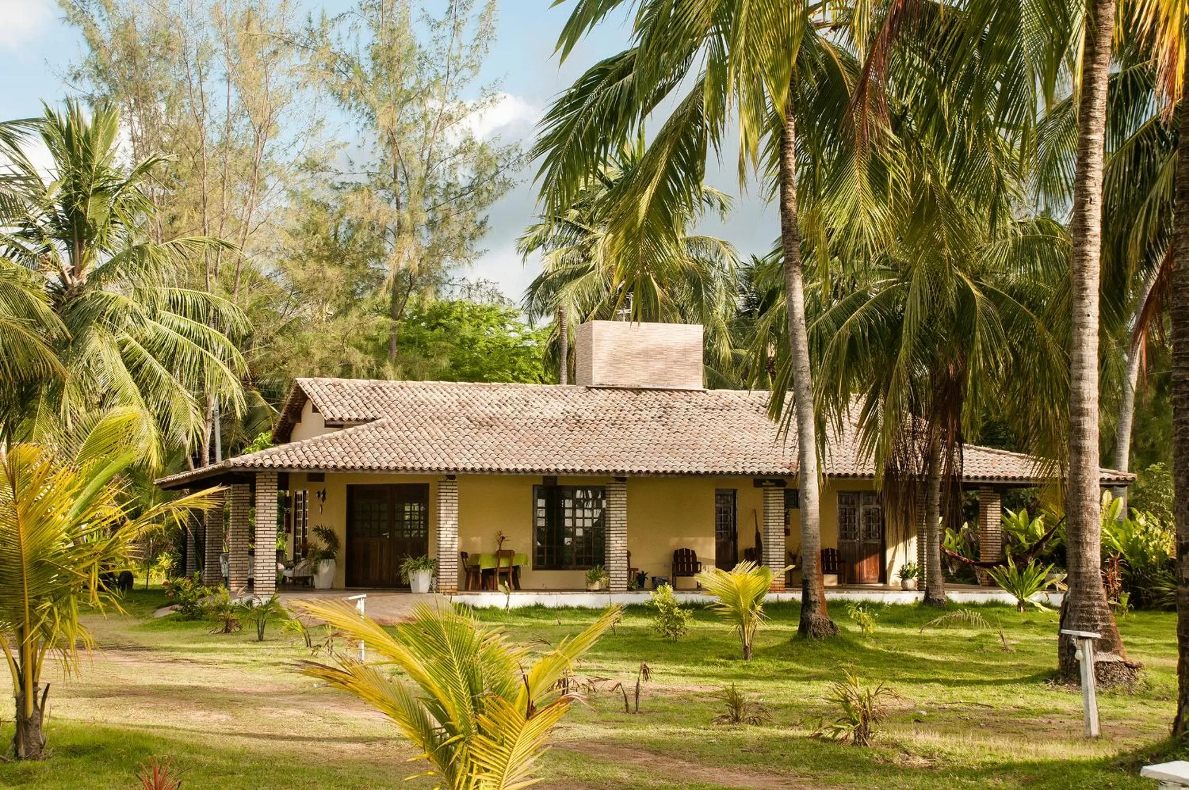 Property building in Pousada e Restaurante Encanto das Águas