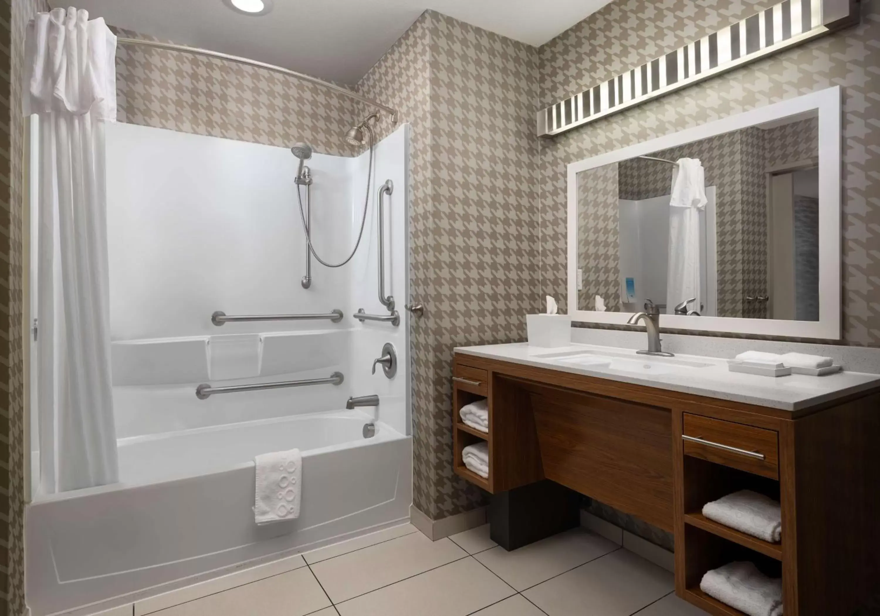 Bathroom in Home2 Suites by Hilton Charleston Airport Convention Center, SC