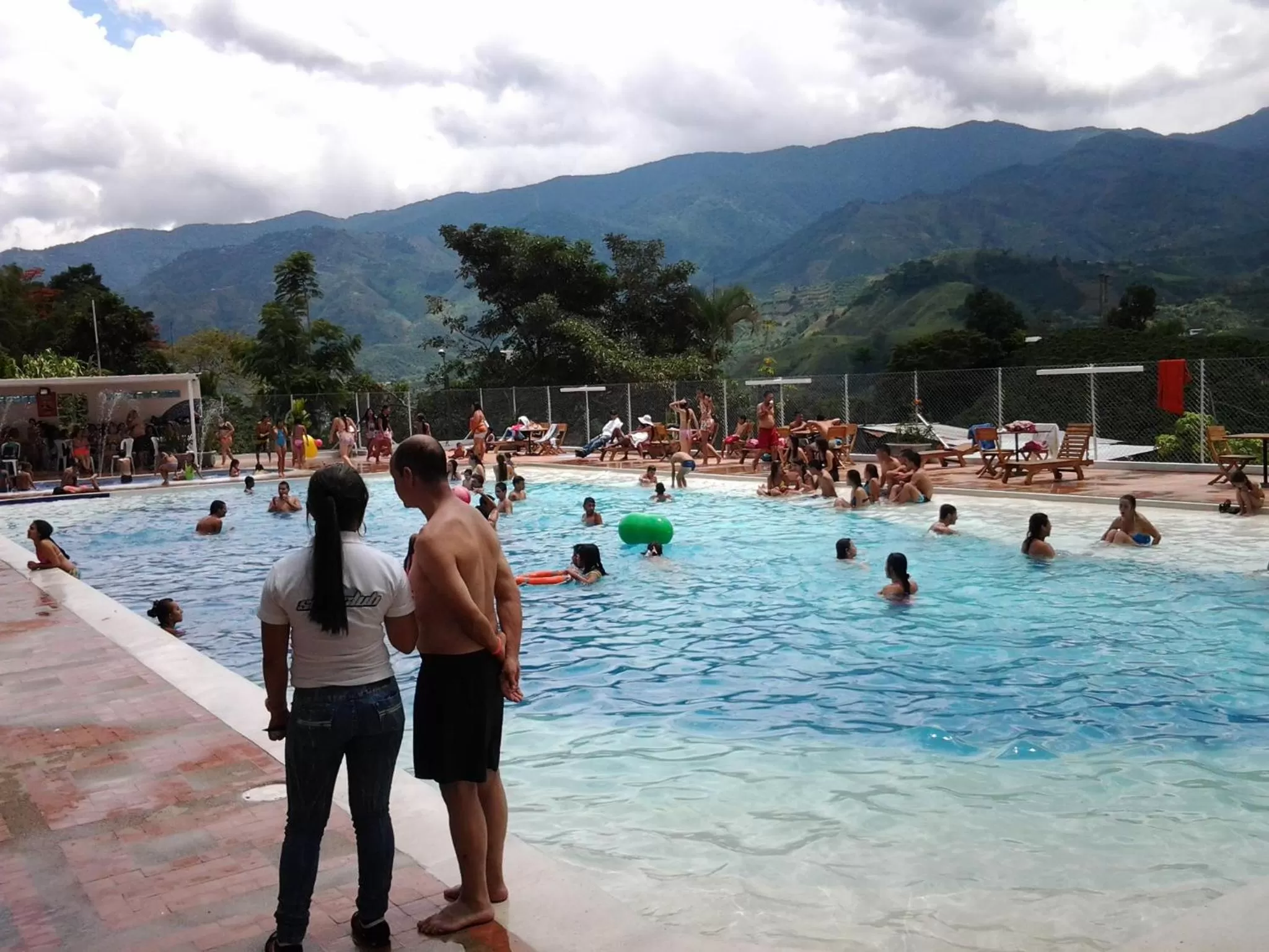 Pool view in Sky Club Eco Hotel