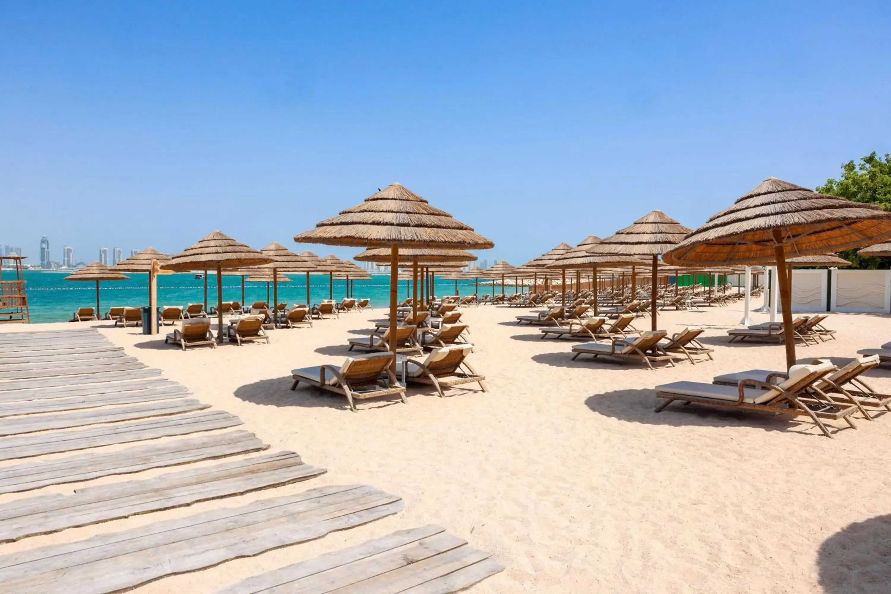 Beach in Waldorf Astoria Doha West Bay