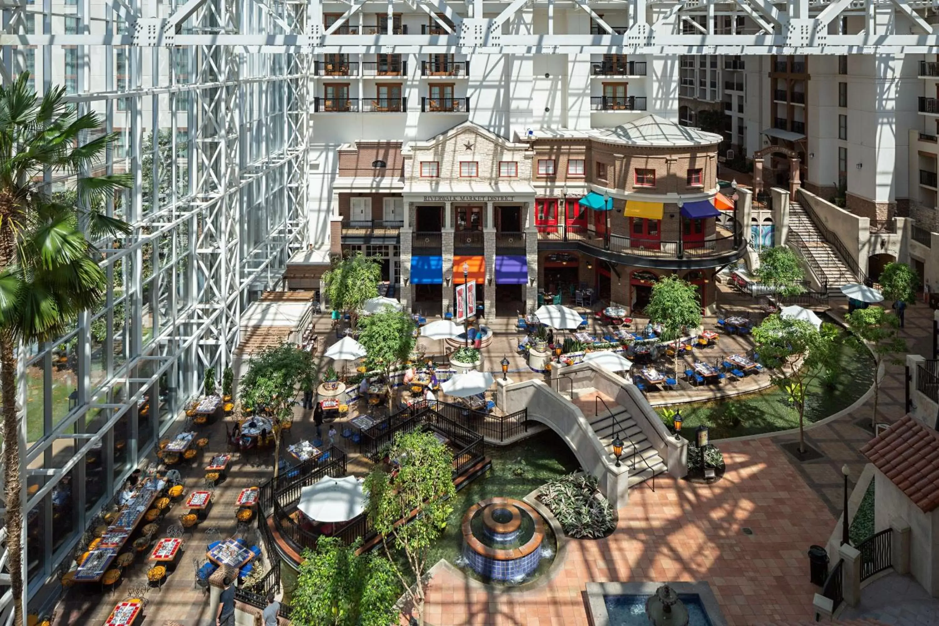Lobby or reception, Bird's-eye View in Gaylord Texan Resort and Convention Center