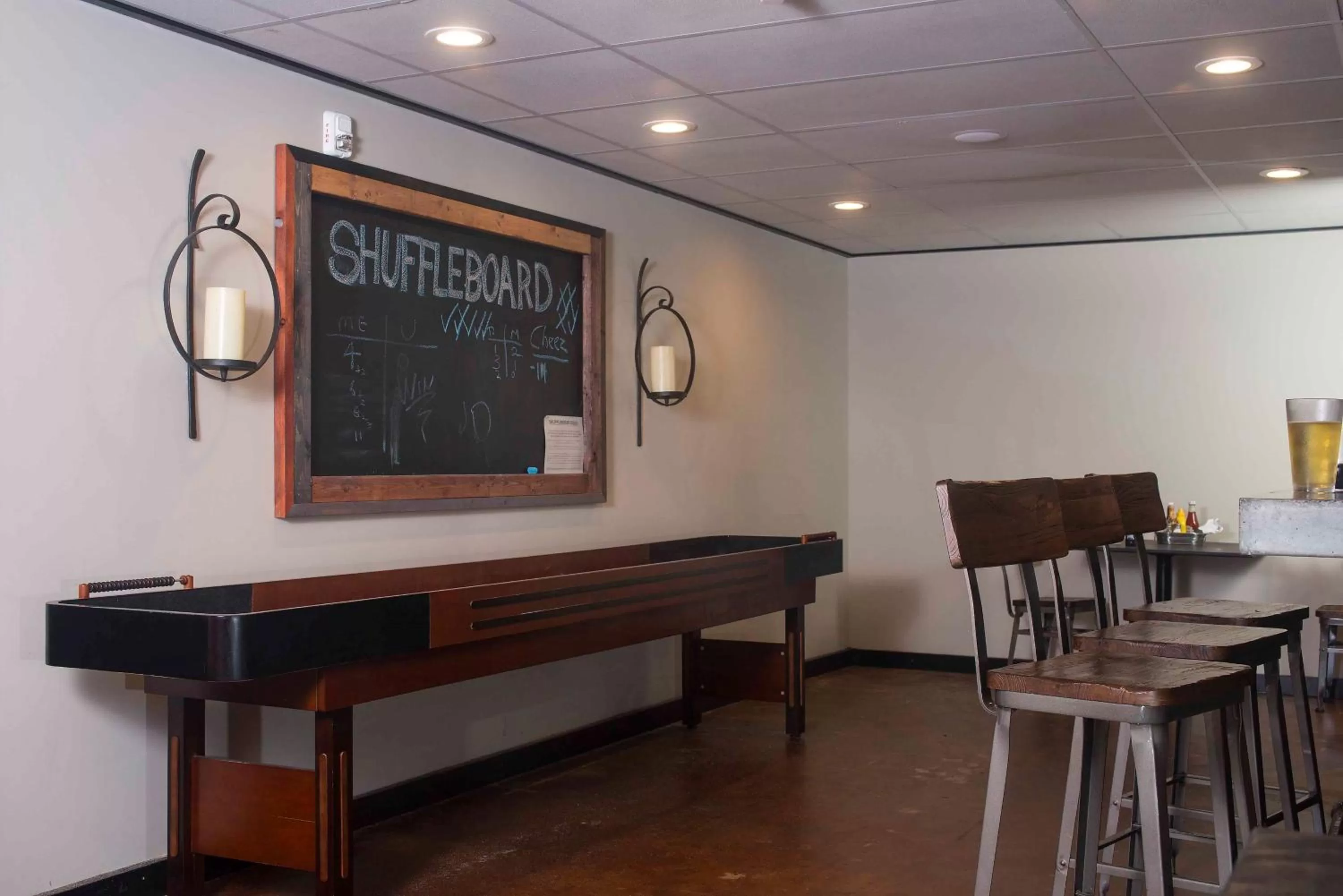 Game Room in Lake Bomoseen Lodge