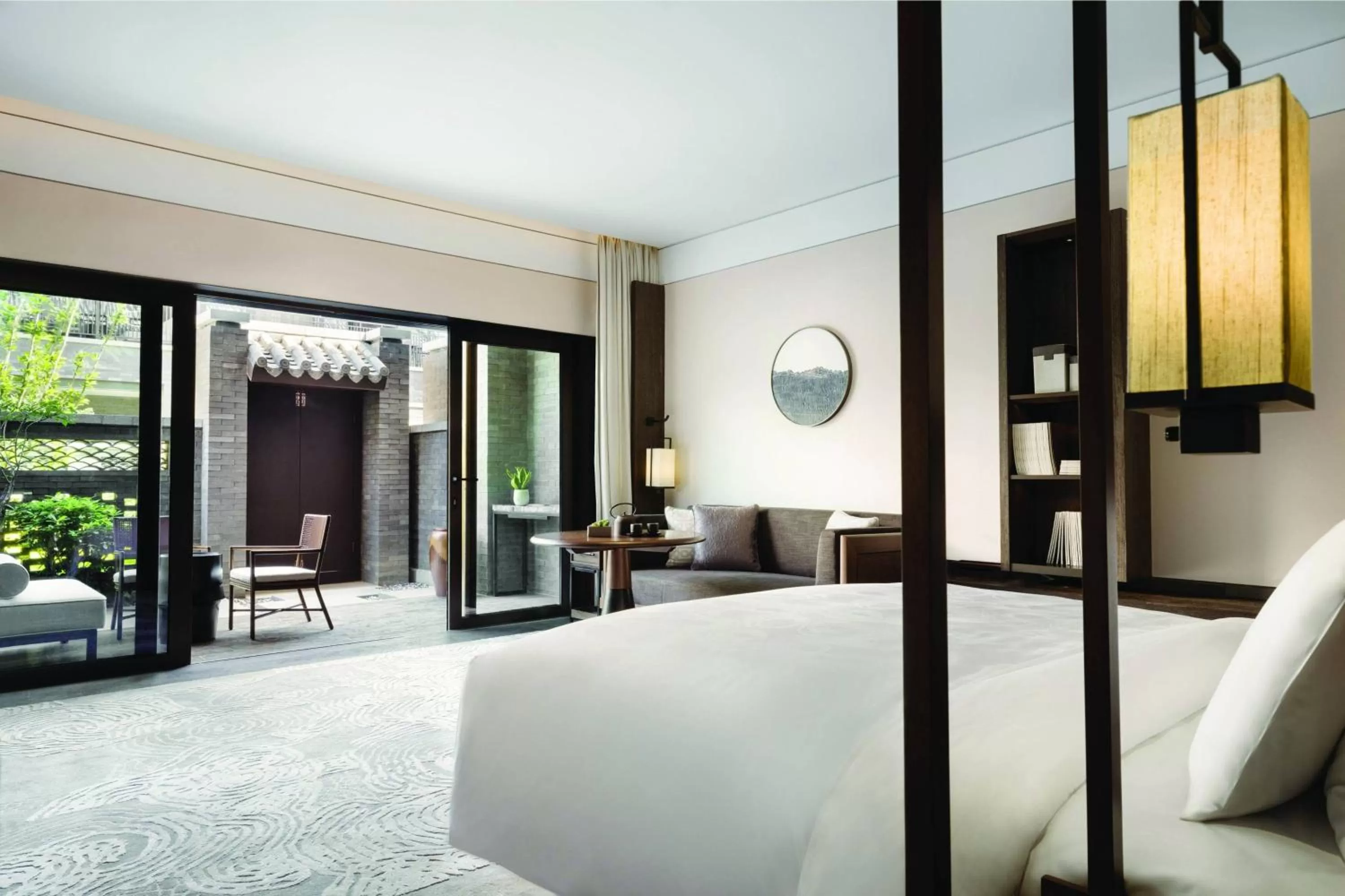 Photo of the whole room, Bed in JW Marriott Hotel Qufu