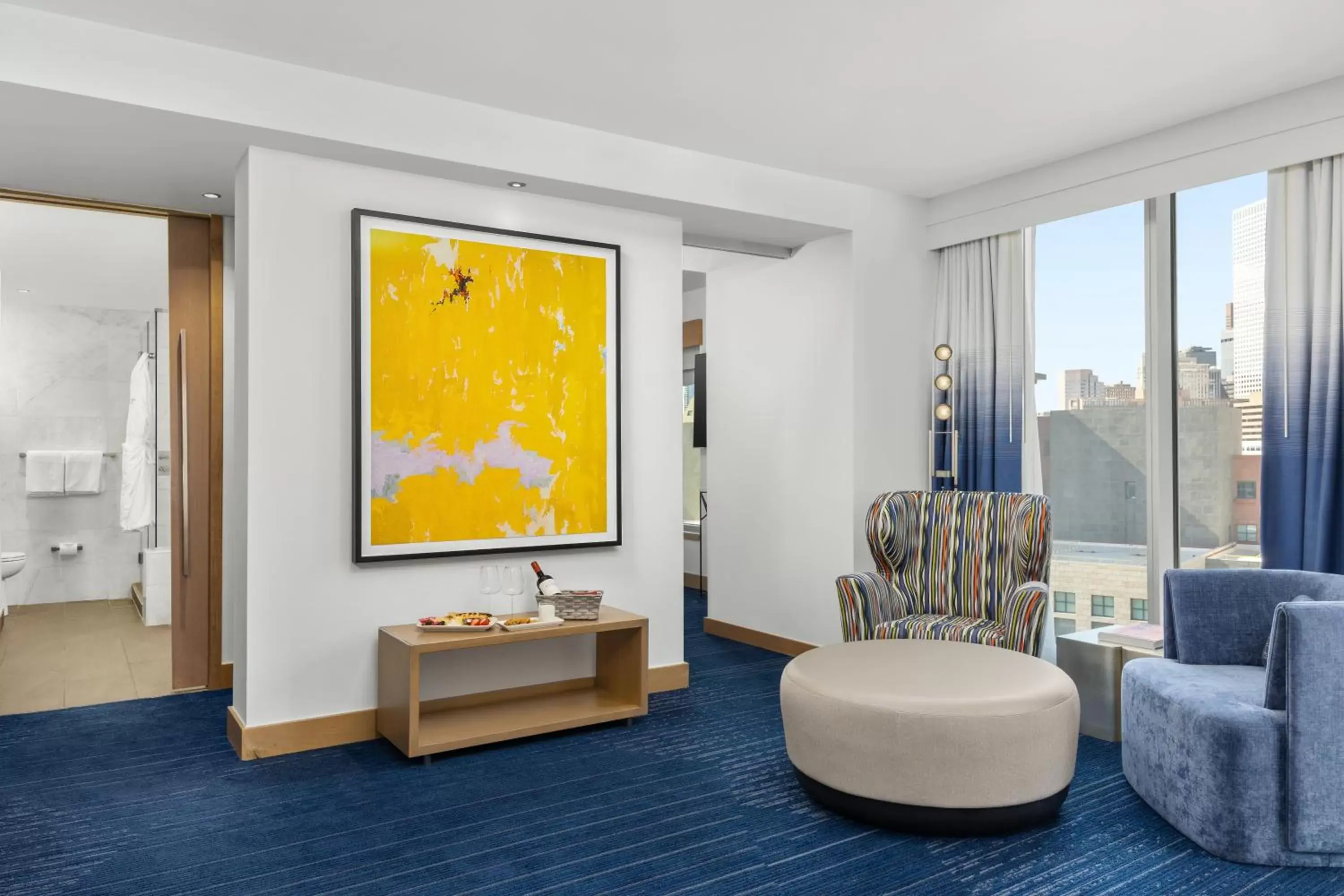 Seating Area in The Art Hotel Denver, Curio Collection by Hilton