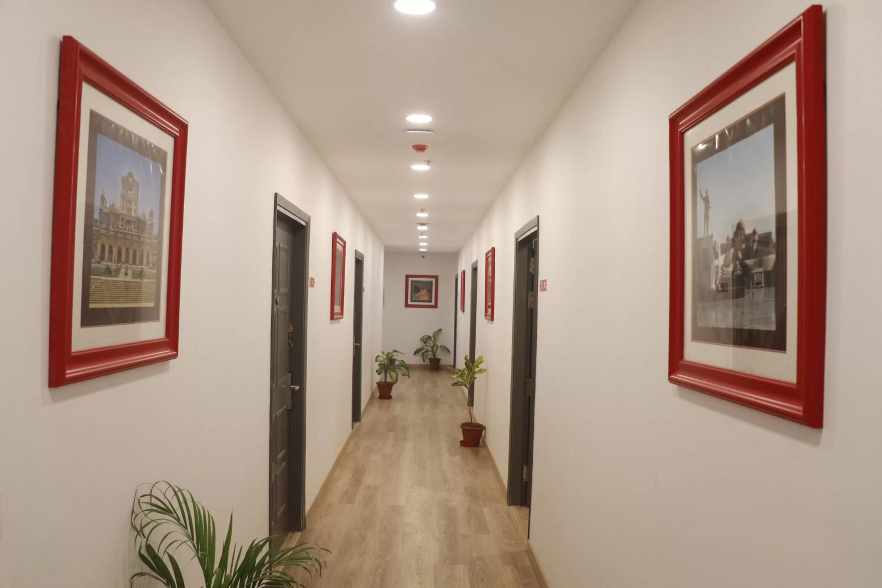 Lobby or reception in Click Hotel Transport Nagar