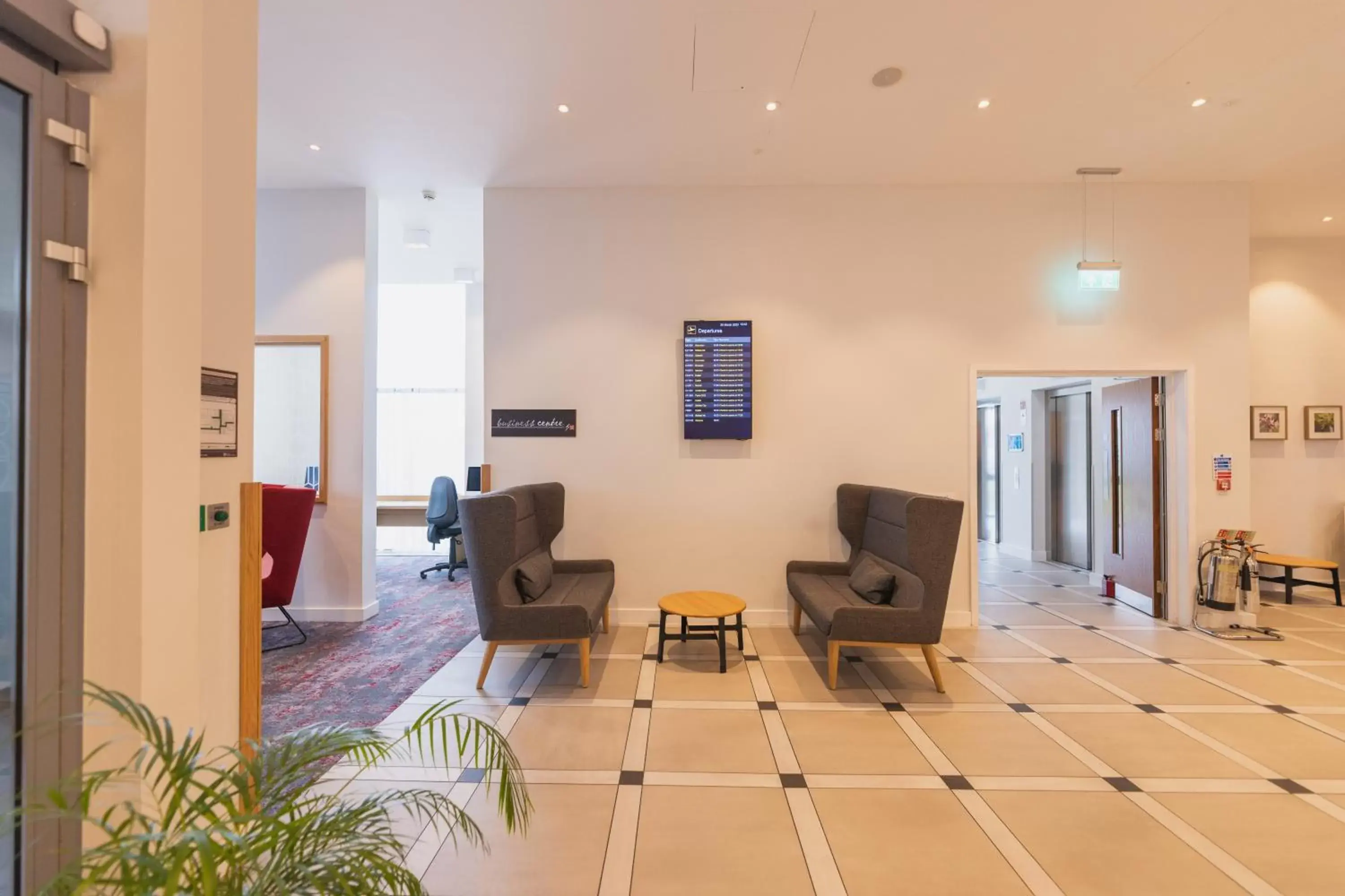 Lobby or reception in Hilton Garden Inn Birmingham Airport Uk