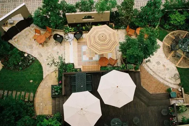 Garden, Bird's-eye View in Kiryu Ace Hotel